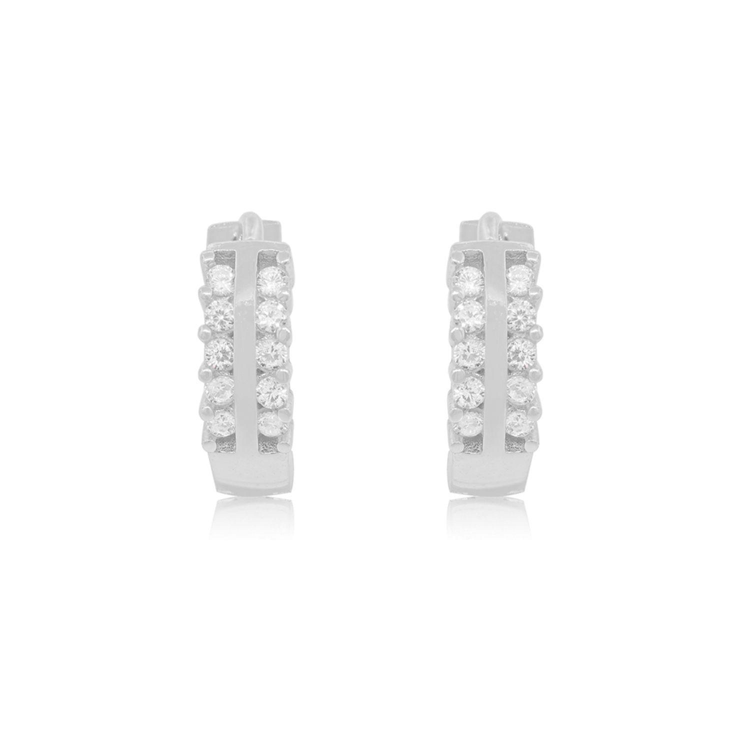 Aros de Plata Esterlina 925 Argollas 10mm-2