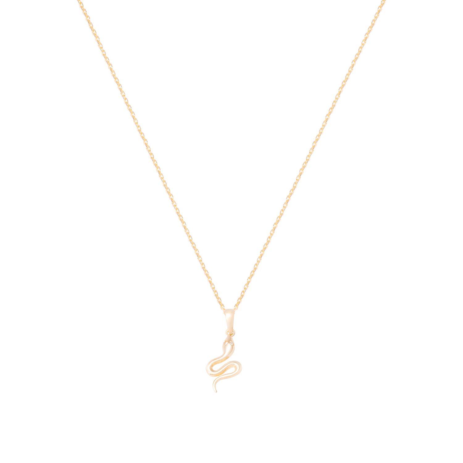 Colgante de Oro de 18kt Serpiente-2