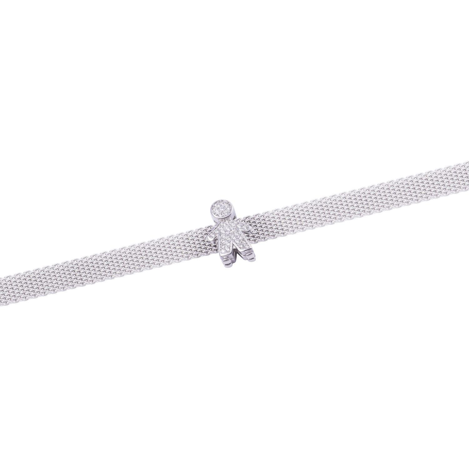 Dije de Plata broche Niño con Circonita-2