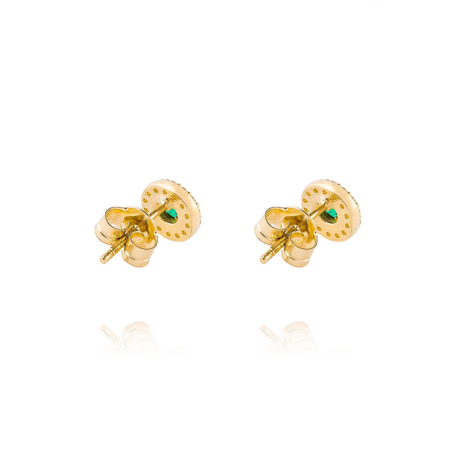 Aros de Oro 18kt Modelo Círculo Ci&Ed-2
