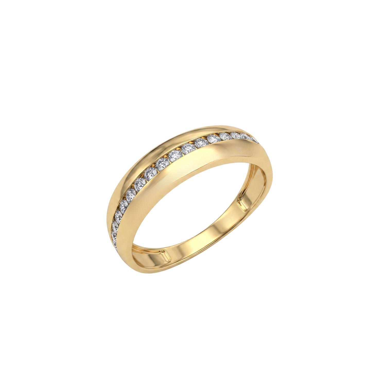 Anillo de Oro 18kt Signature Circon-1