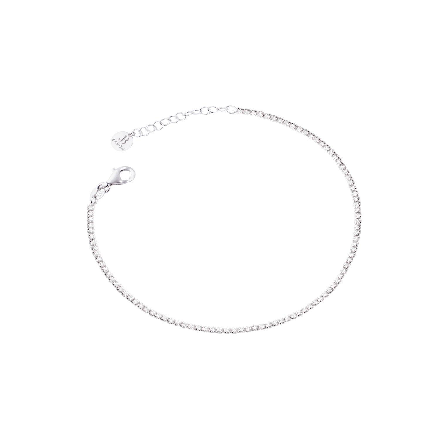 Pulsera de Plata Esterlina 925 Danza de Circonitas-2
