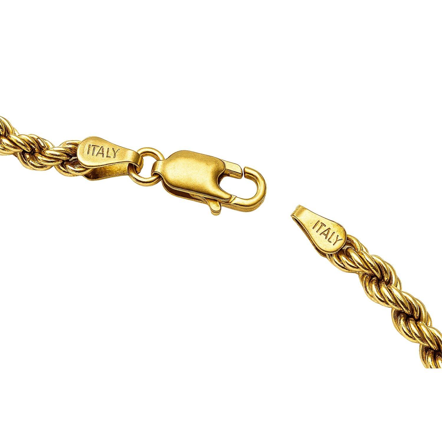 Pulsera Plata Esterlina 925 Revestida en Oro 18kt Turbillón-2