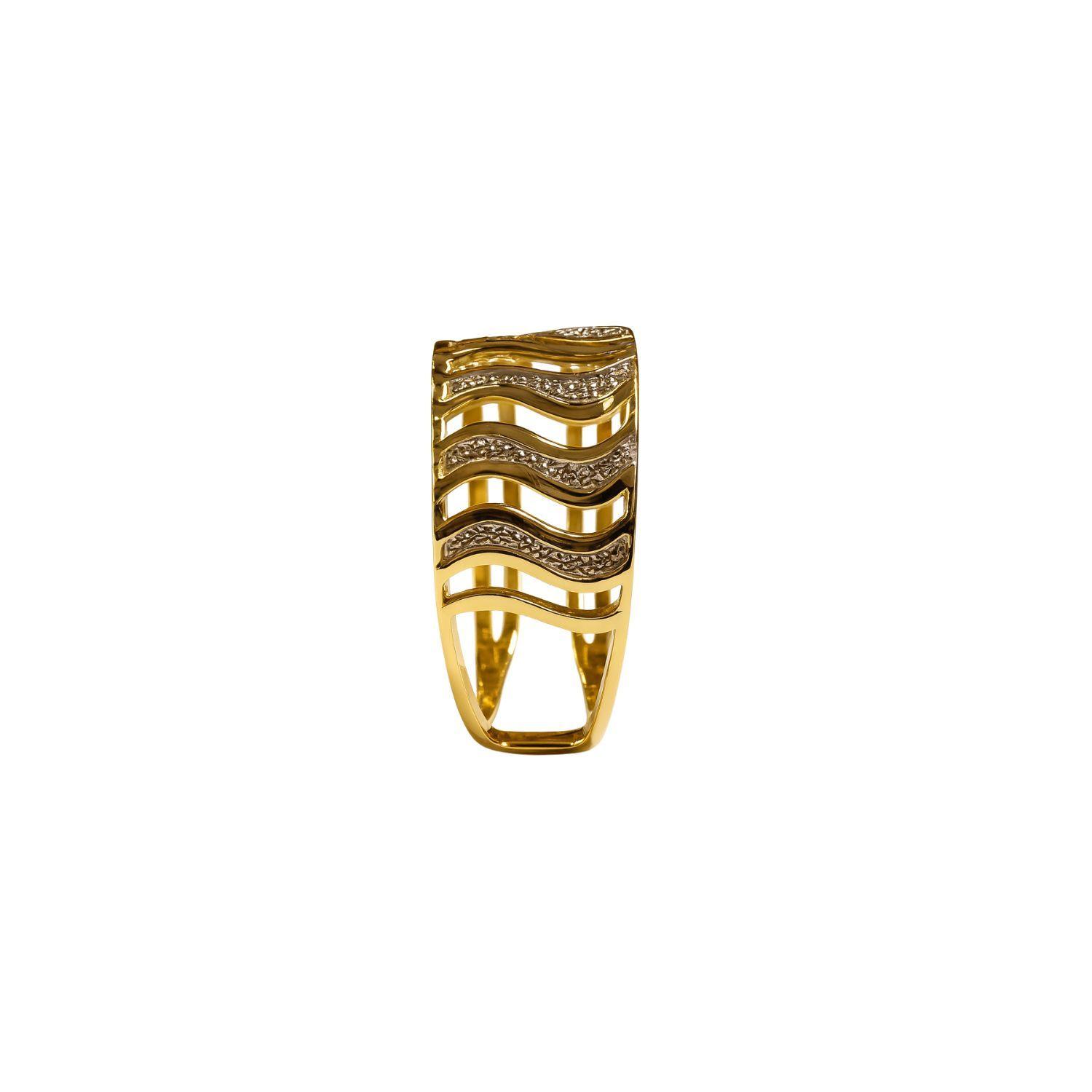 Anillo Oro 18kt Bitono-2