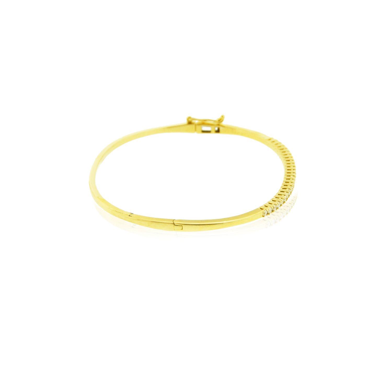 Pulsera Oro Amarillo 18kt Diamantes 51 Pts-1