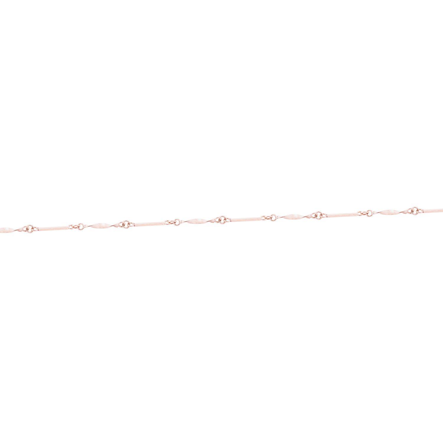 Pulsera Oro Miel 18kt Torcida-2