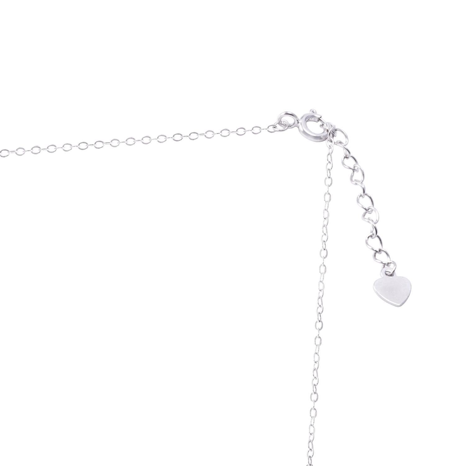 Collar de Plata Esterlina 925 Infinito Circón-2
