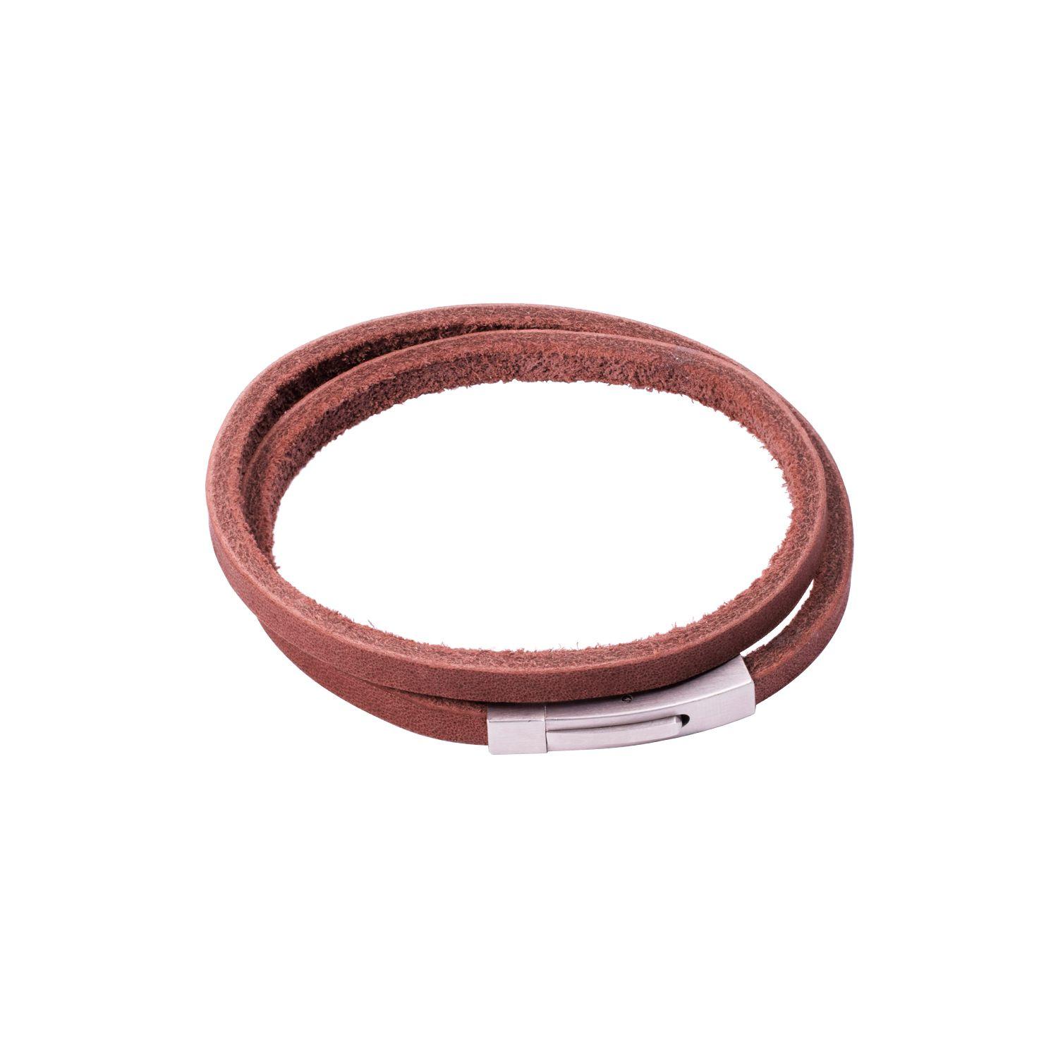 Pulsera de cuero Seth Route-0