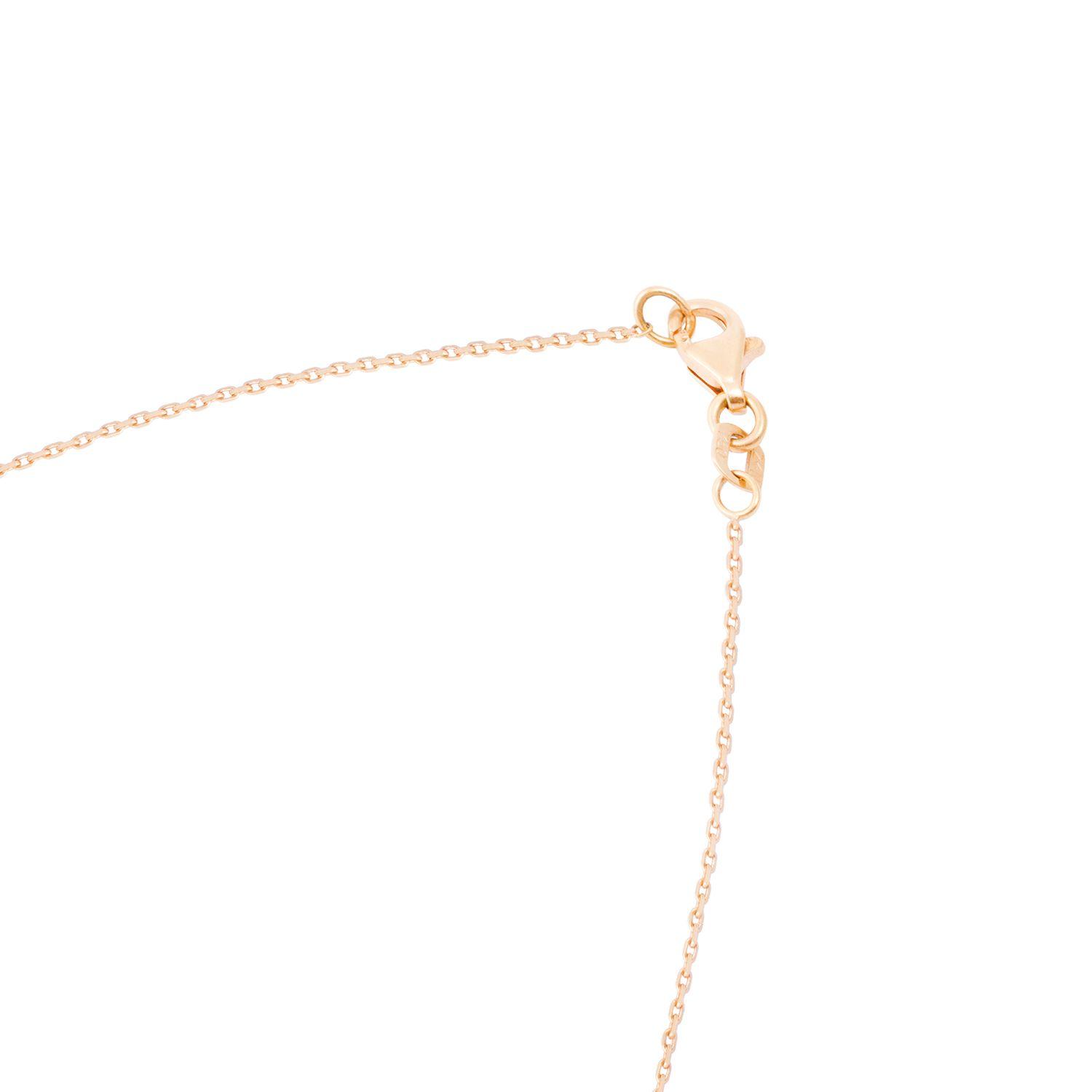 Collar de Oro 18kt Multicolor Diamante de 16pts-2