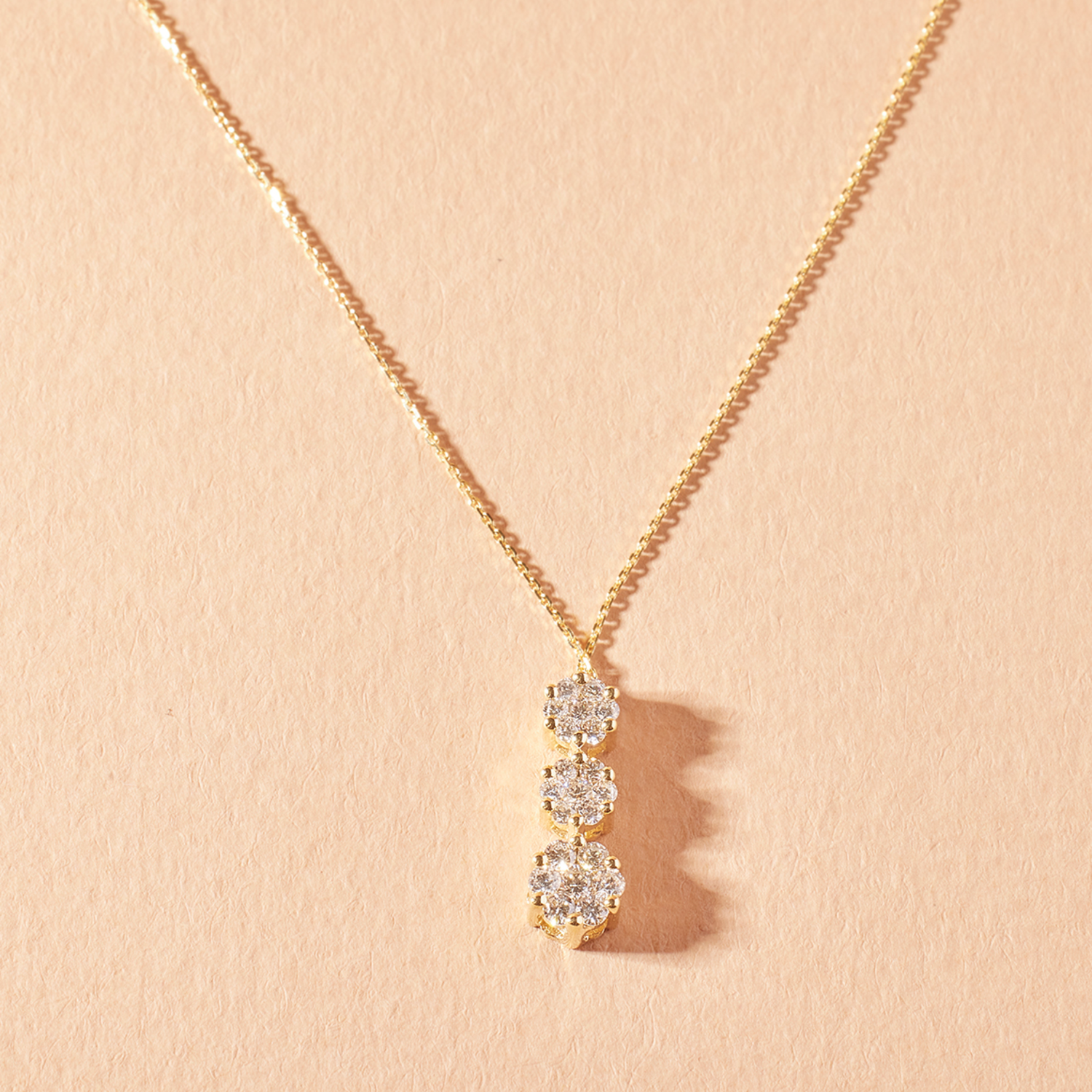 Collar de Oro 18kt con Diamantes 31 Pts Total - By Danielle Costantini-0