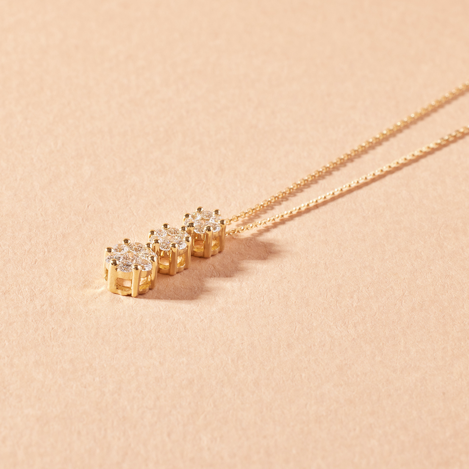 Collar de Oro 18kt con Diamantes 31 Pts Total - By Danielle Costantini-1