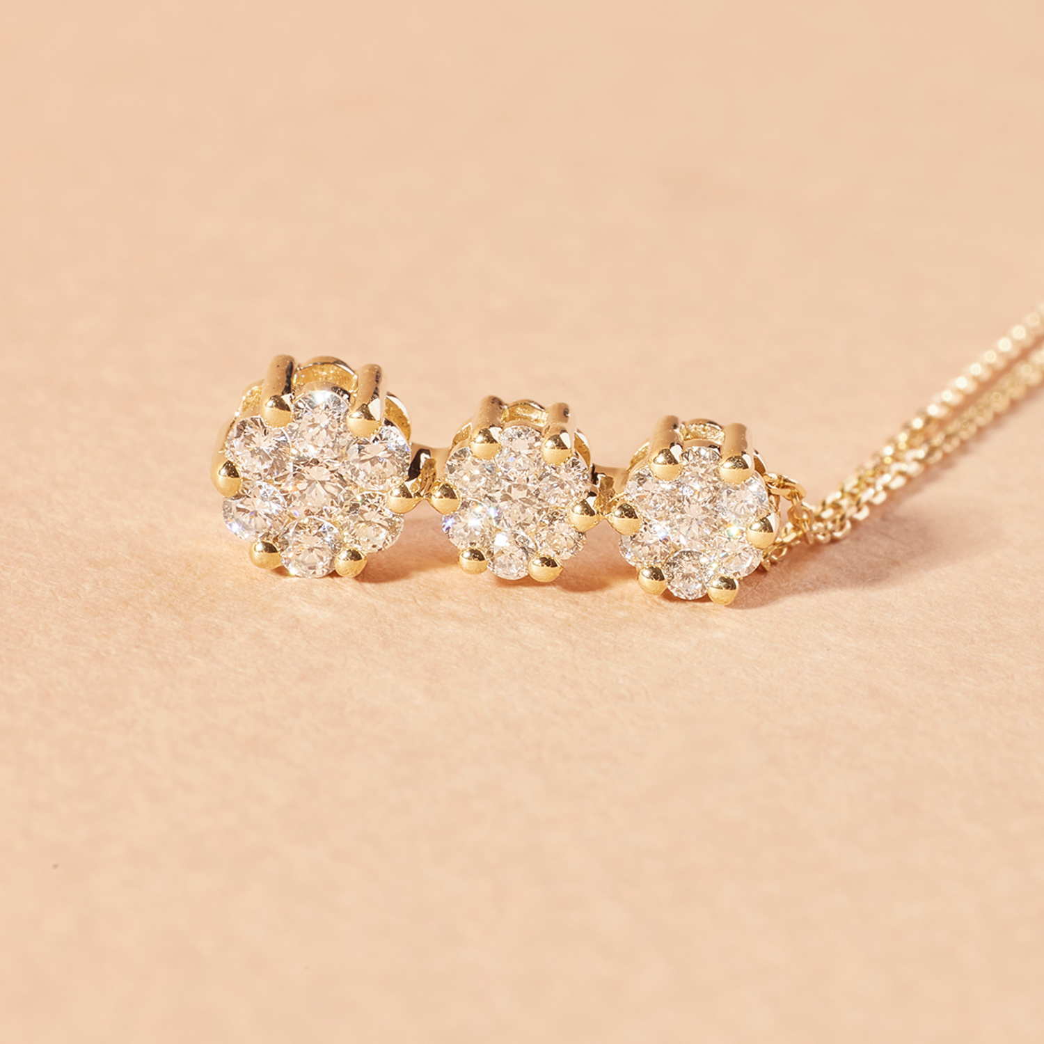 Collar de Oro 18kt con Diamantes 31 Pts Total - By Danielle Costantini-2