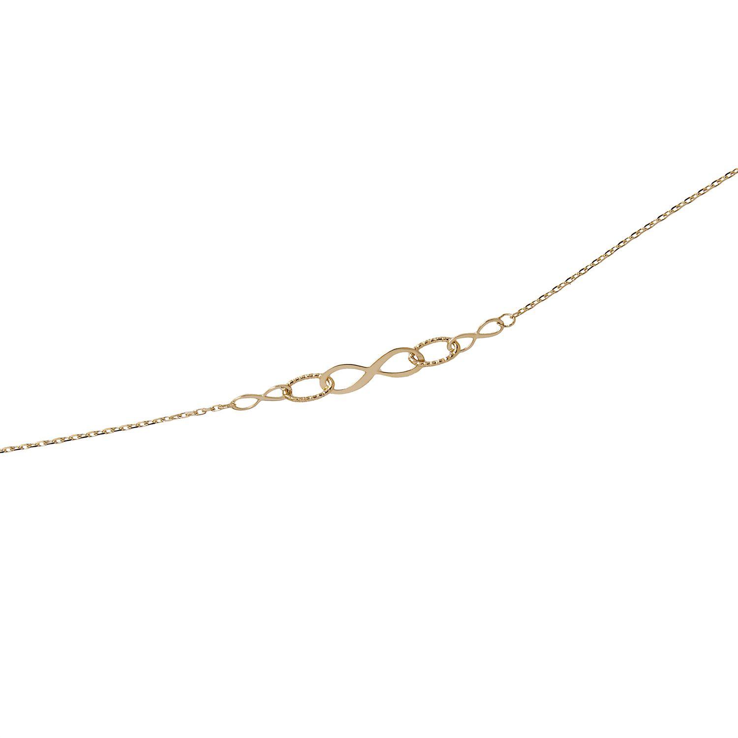 Pulsera de Oro 18kt Infinito Eslabon 4006-2