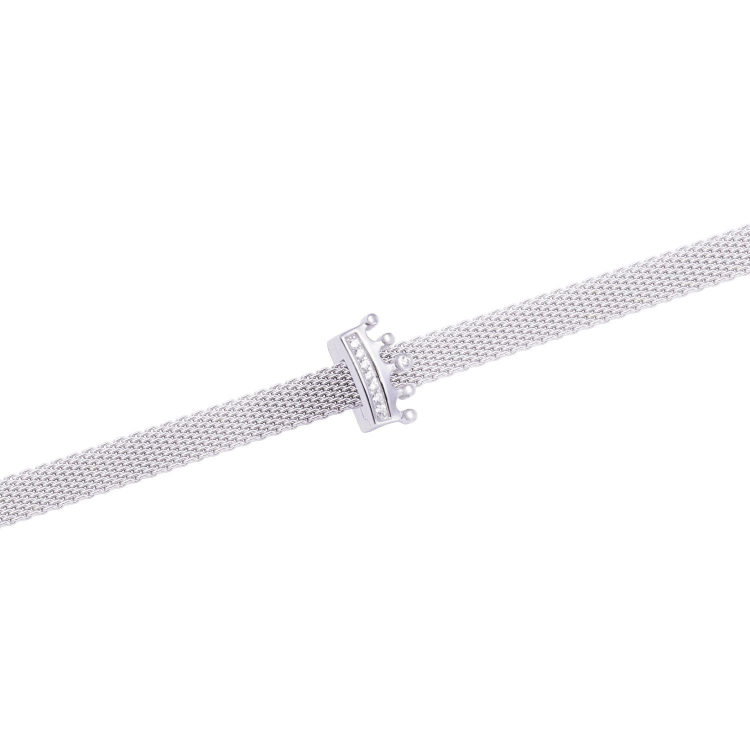 Dije de Plata broche Coronita con Circonita-2