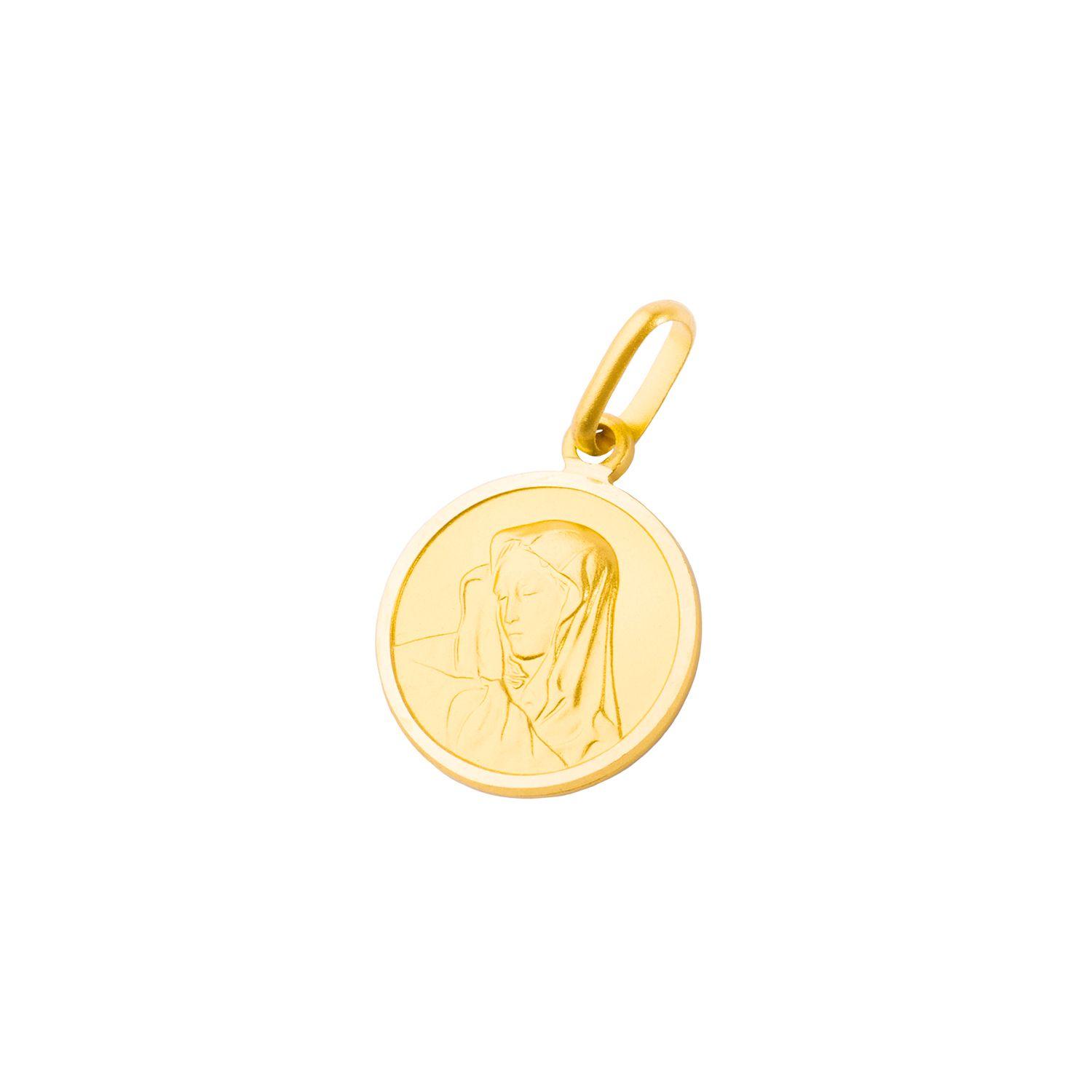Colgantes de Oro 18kt Modelo Niña Virgen-0