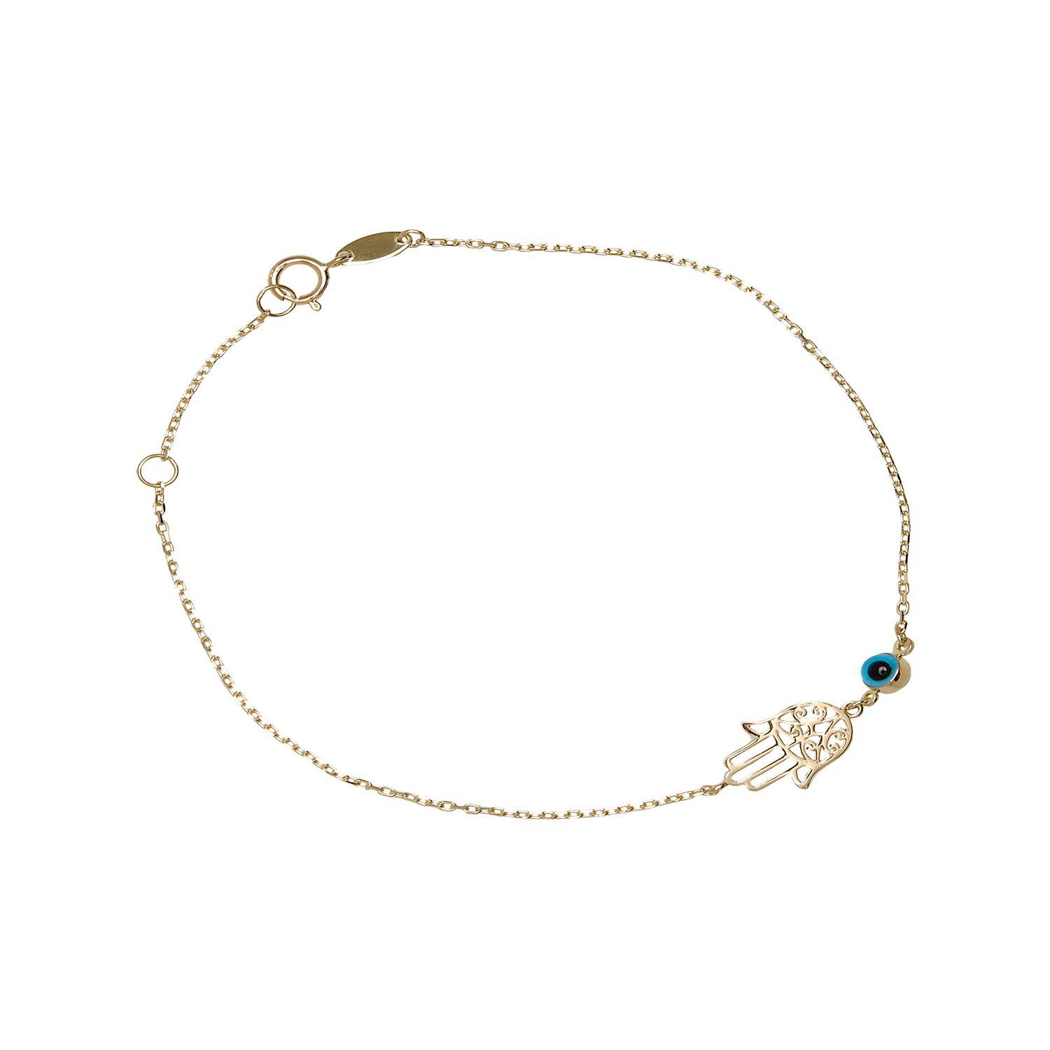 Pulsera de Oro 18kt Turco Fatima-0