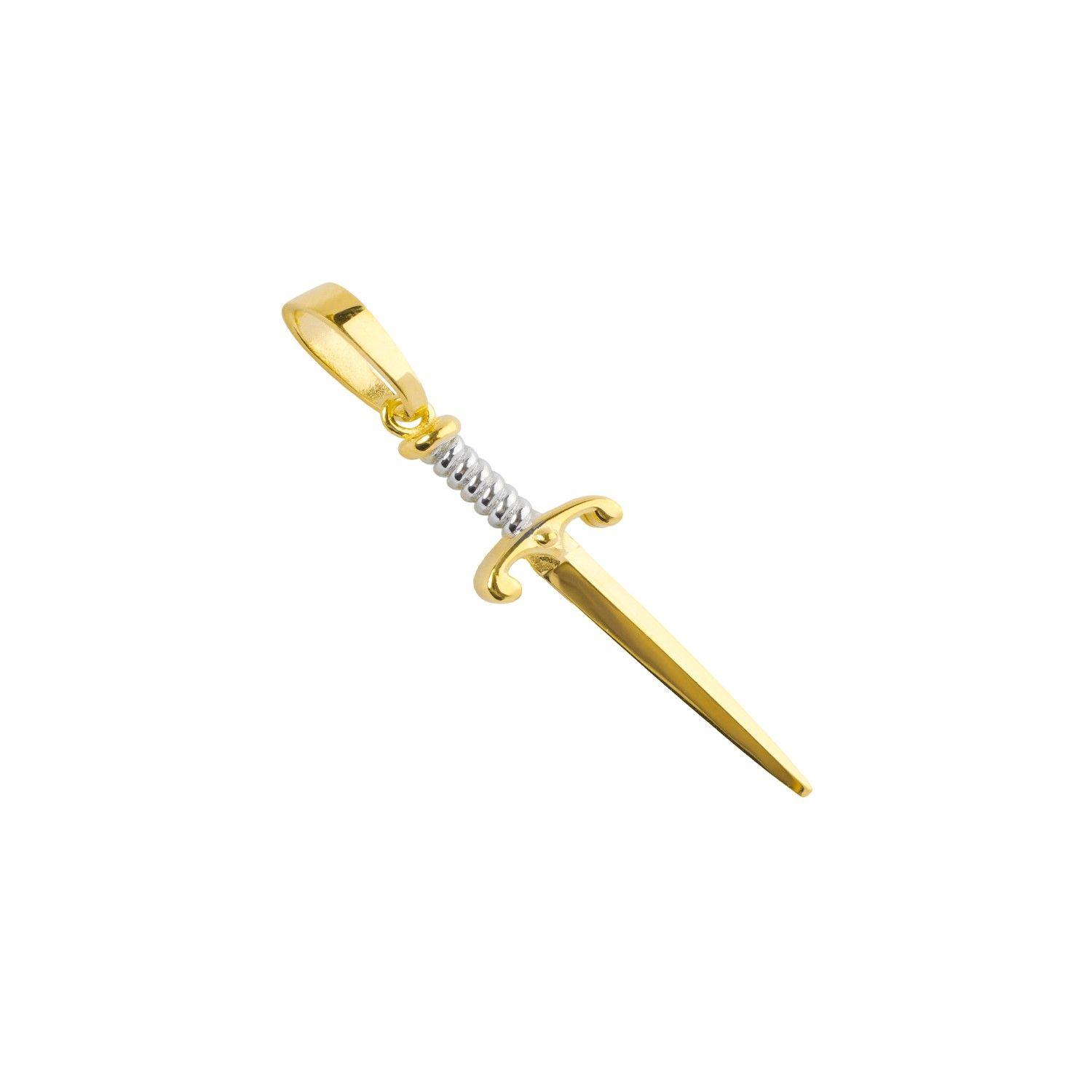 Colgante de Oro 18kt Espada-2