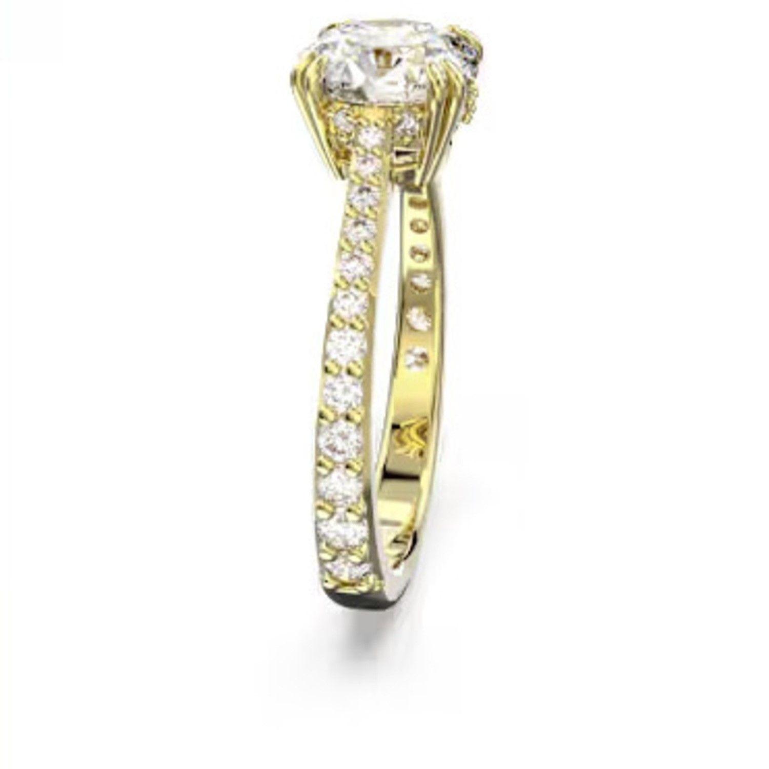 Anillo Swarovski Cóctel Stilla Amarillo-2