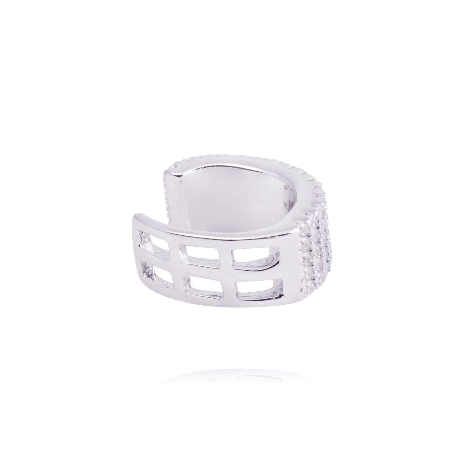 Piercing de Plata Esterlina 925 Earcuff circones-2