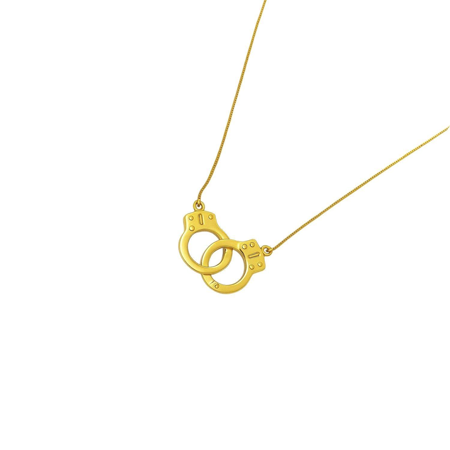 Collar Oro Amarillo 18kt Esposas-3