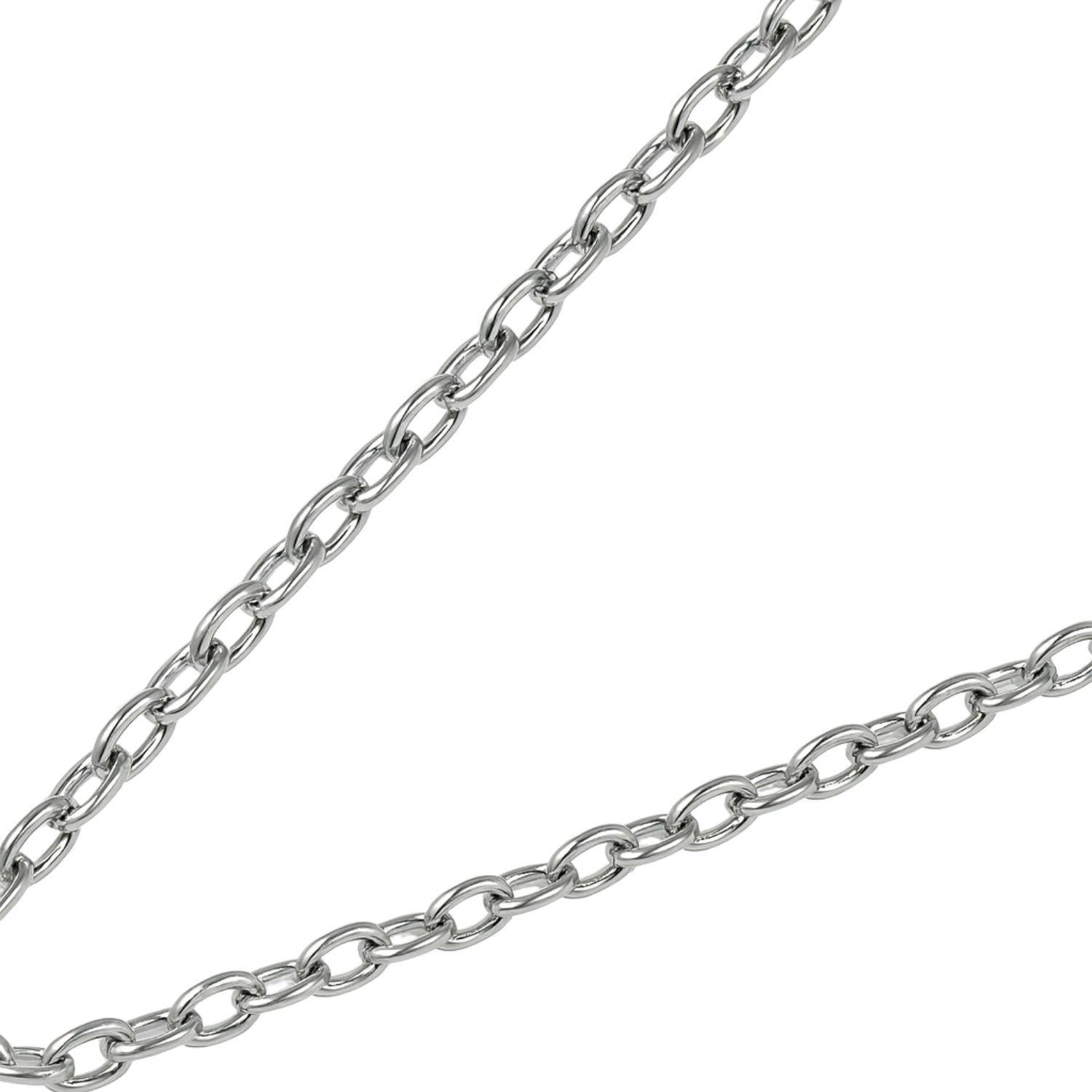 Cadena de Plata Esterlina 925 Eslabón-2