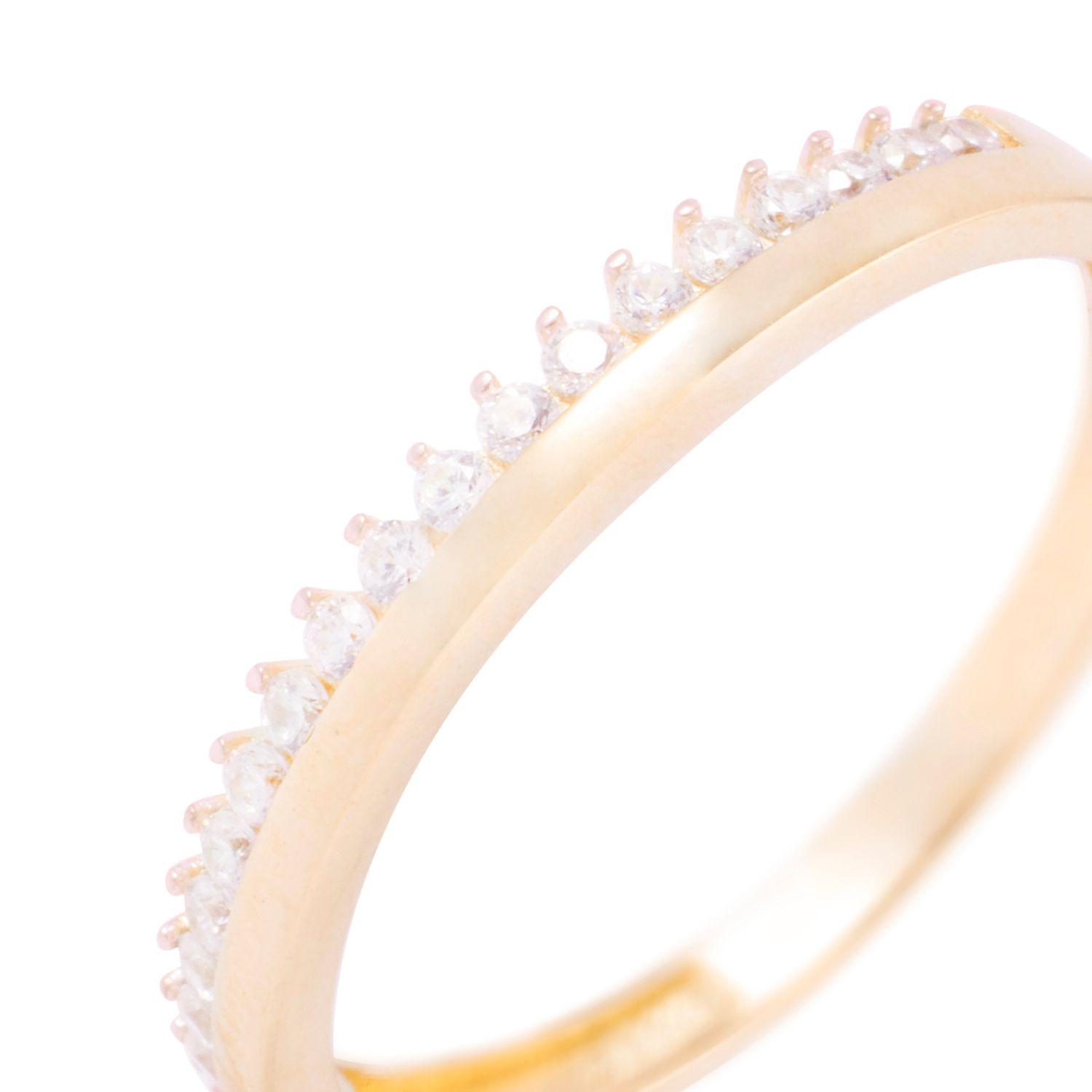 Anillo Compromiso de Oro de 18kt coronita circonita-1