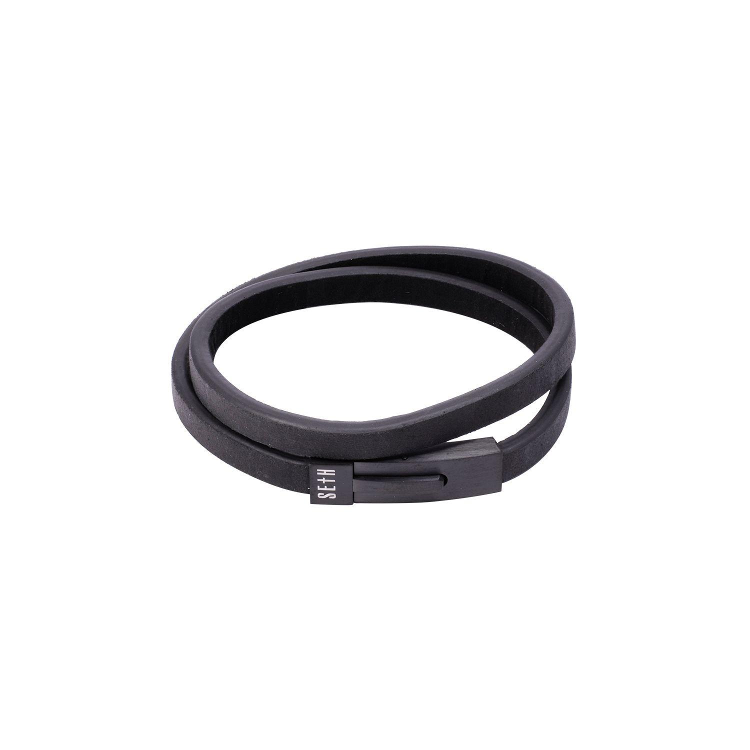 Pulsera de cuero Seth Trevi-0