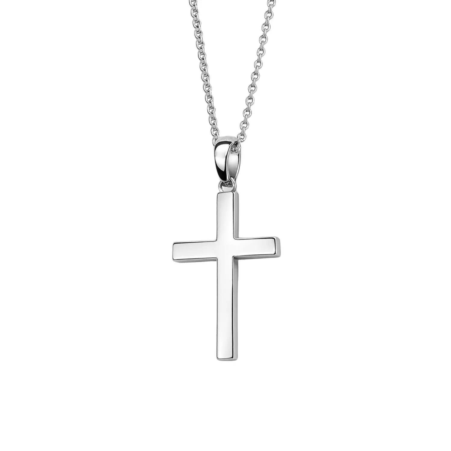 Colgante de Plata Esterlina 925 Cruz 22X10MM-2