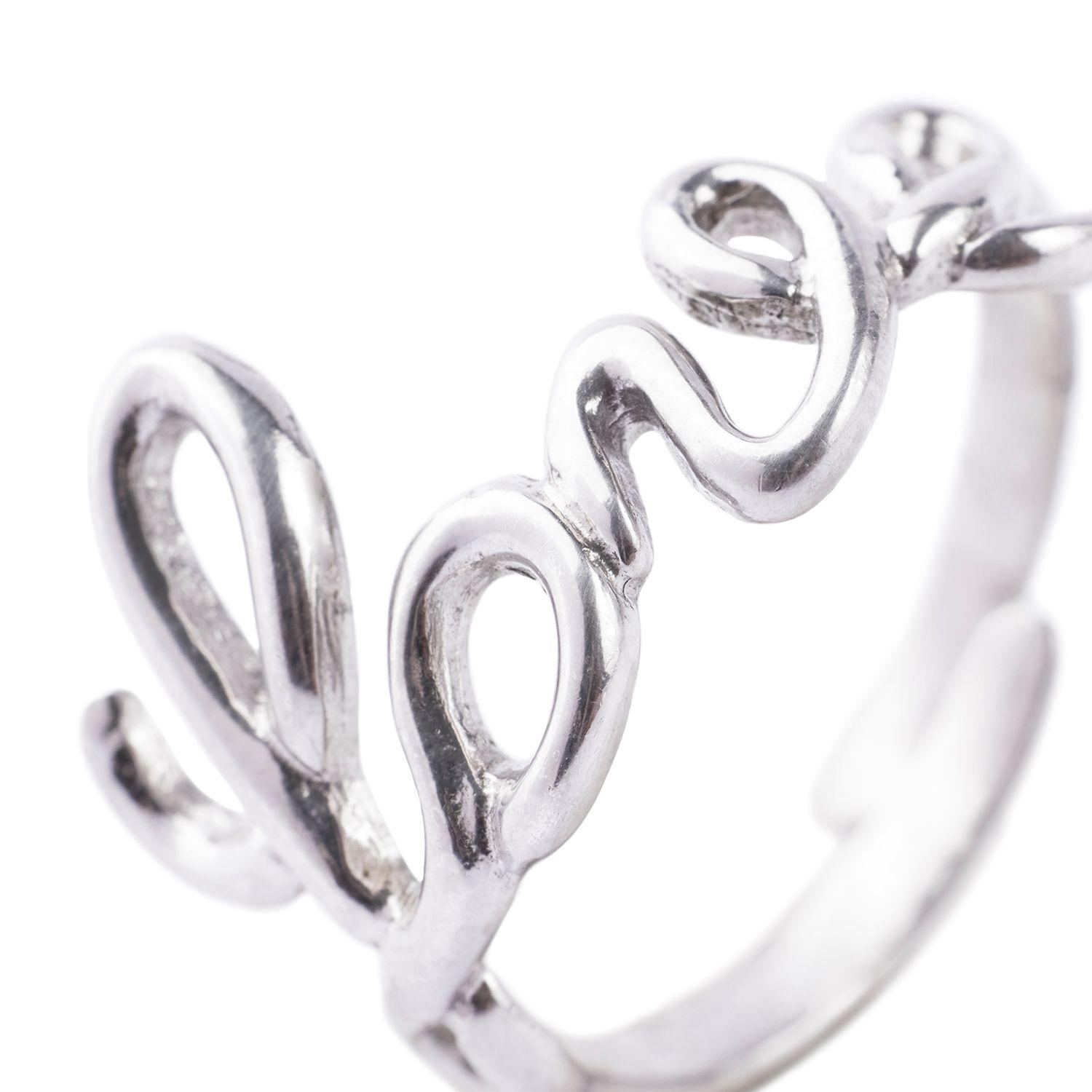 Anillo de Plata Esterlina 925 Love 33-2