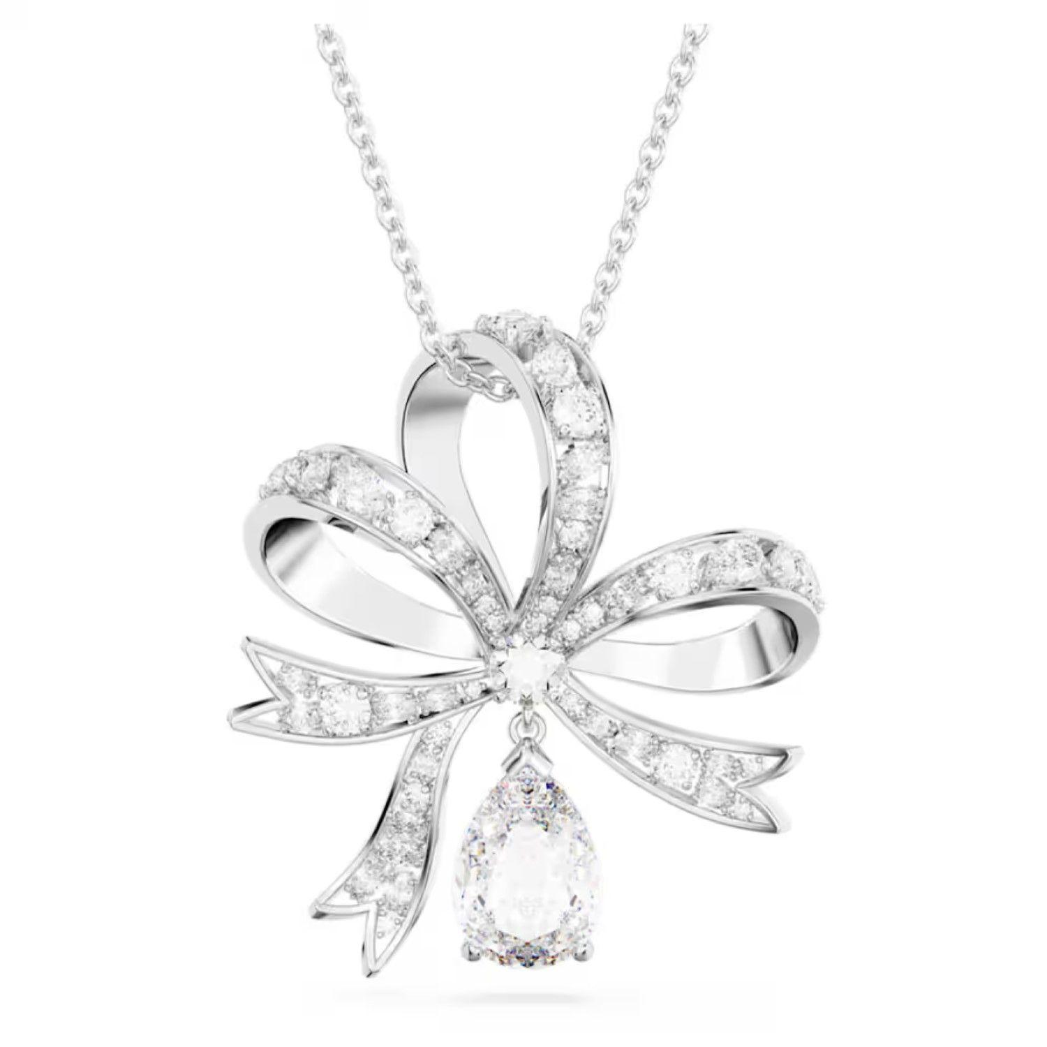 Cadena Swarovski Modelo Colgante Lazo Hyperbola-0