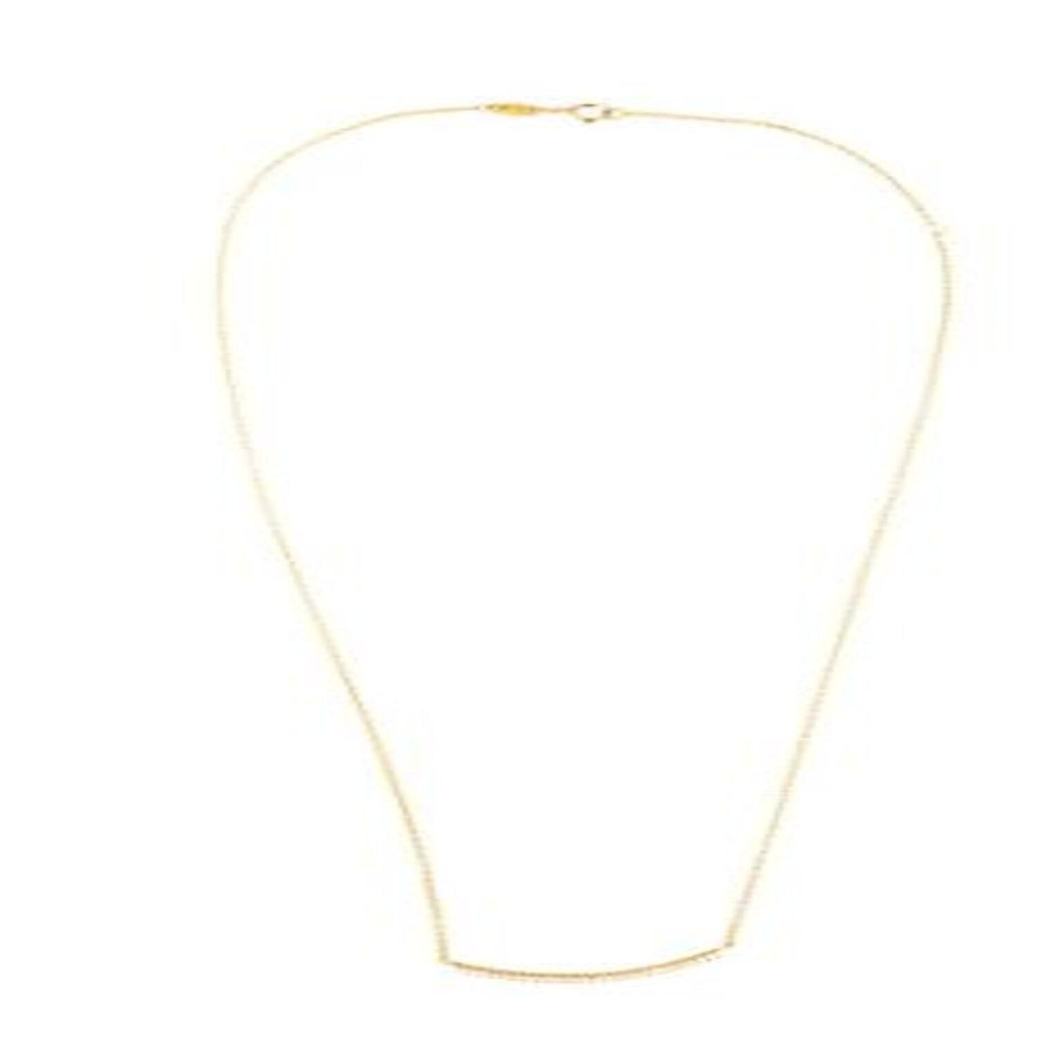 Collar Oro 18kt Riel con 25 Circones-1