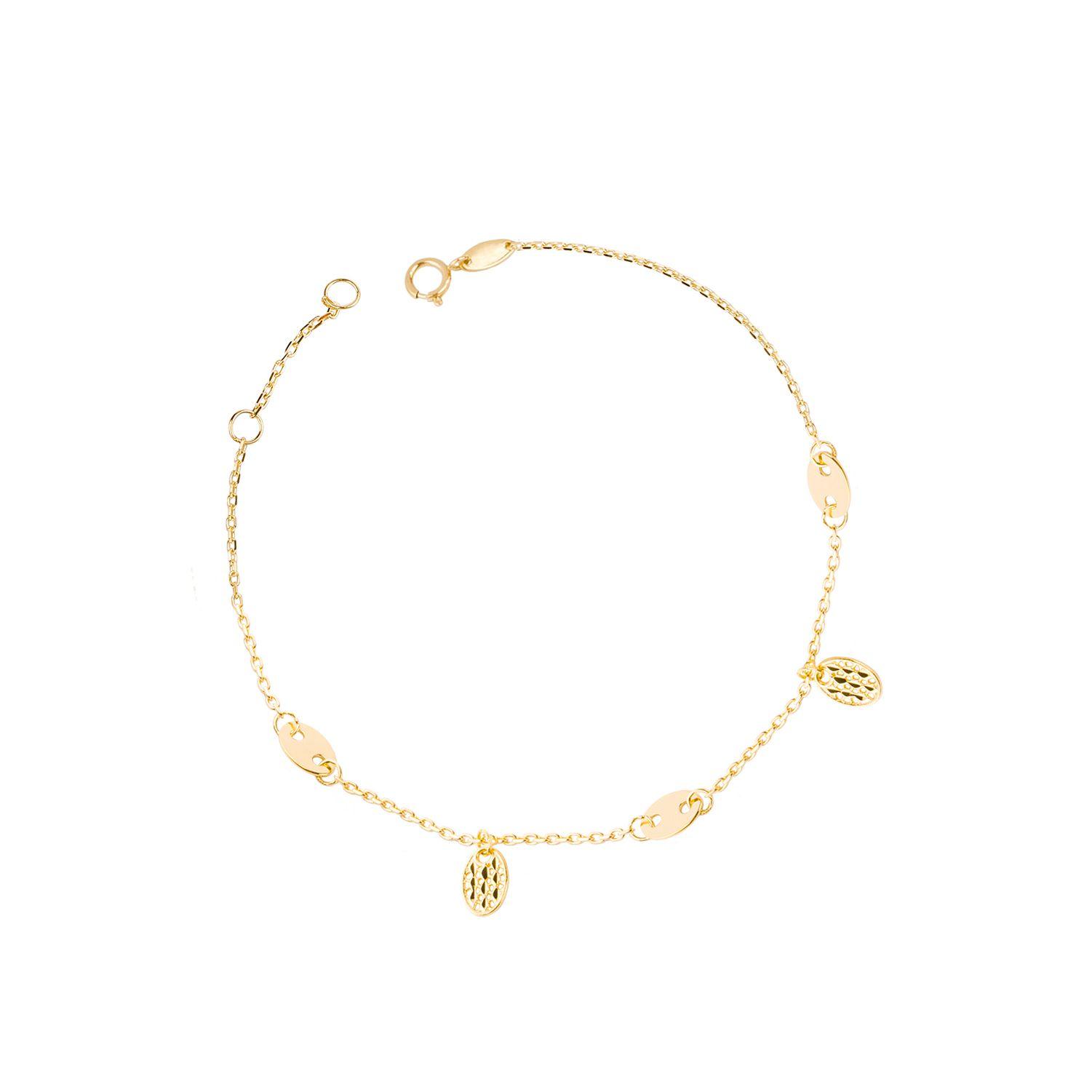 Pulseras de Oro 18kt Modelo Piña-0