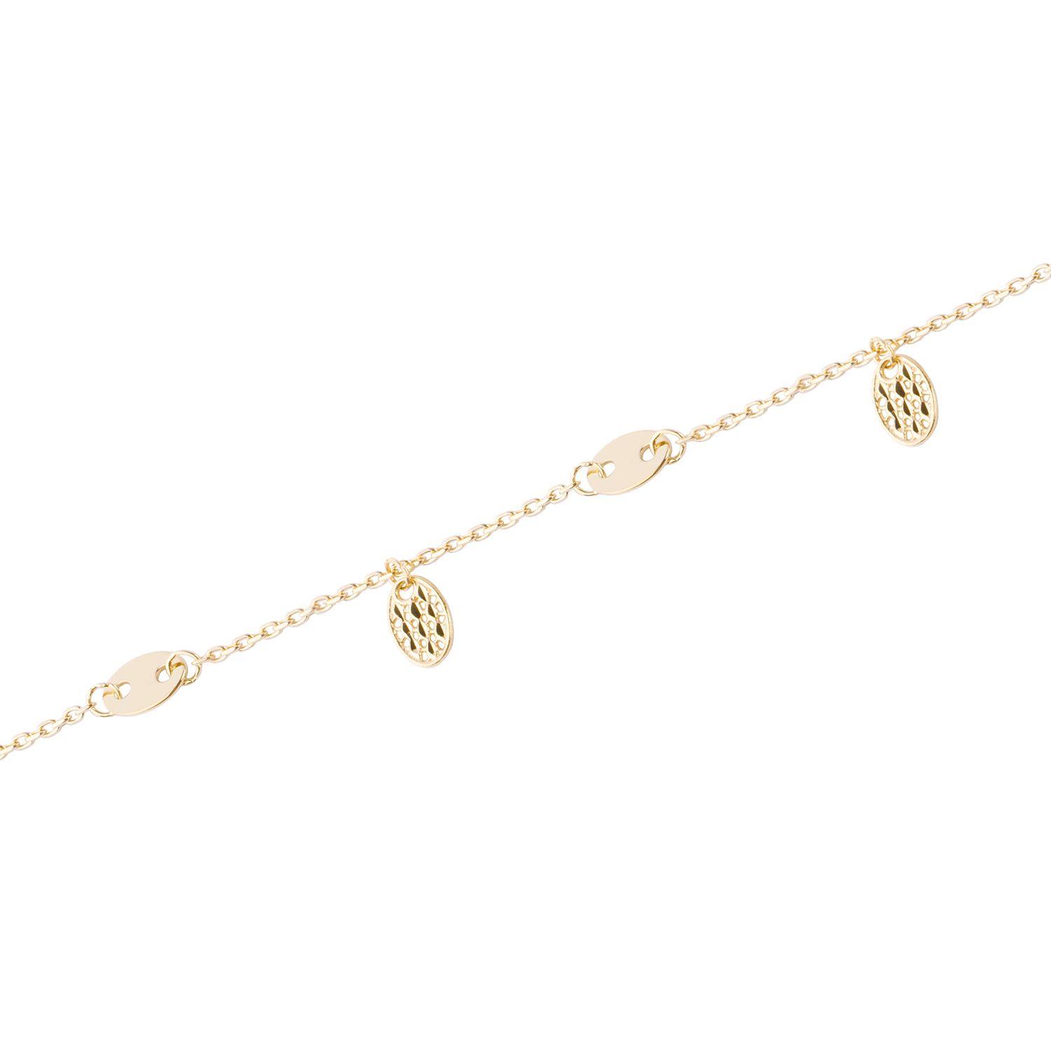 Pulseras de Oro 18kt Modelo Piña-1