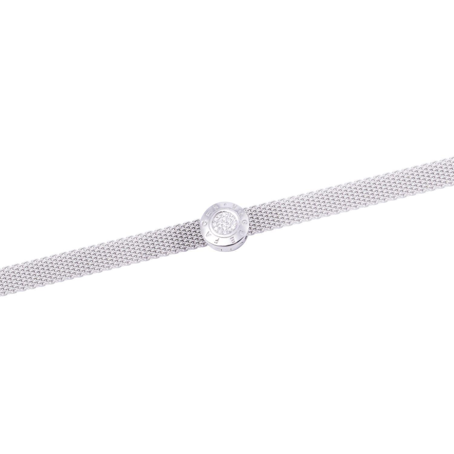 Dije de Plata broche Botón con Circonita-2