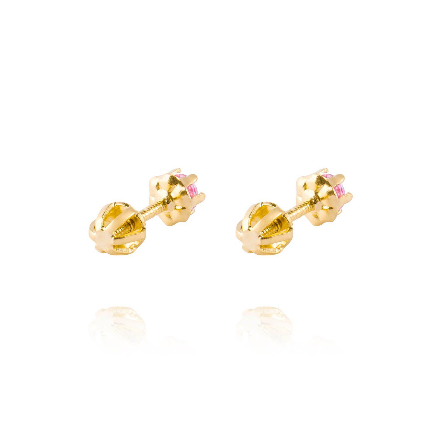 Aros de Oro 18kt RF de 3mm con Seis grifas-2