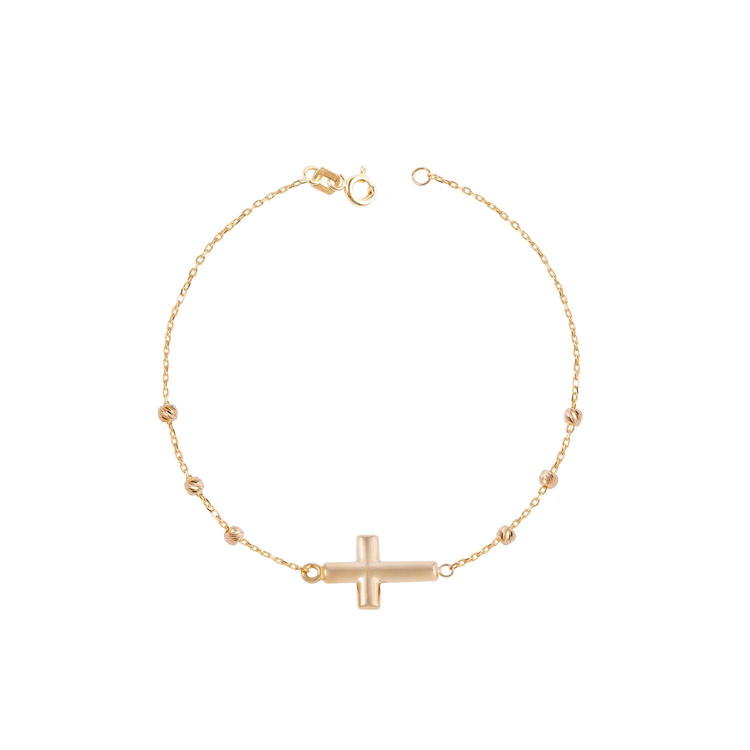 Pulsera de Oro 18kt Denario-0