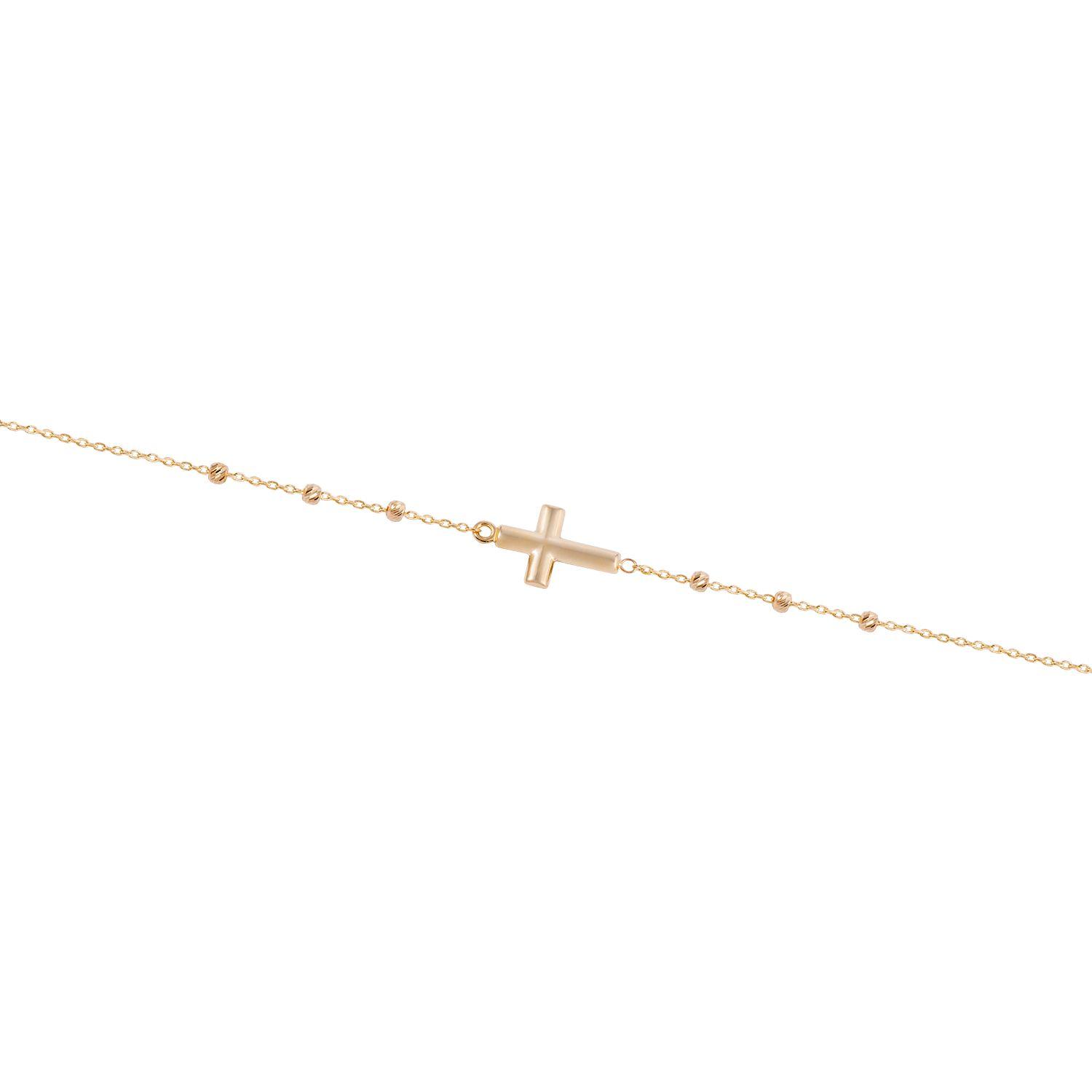 Pulsera de Oro 18kt Denario-1