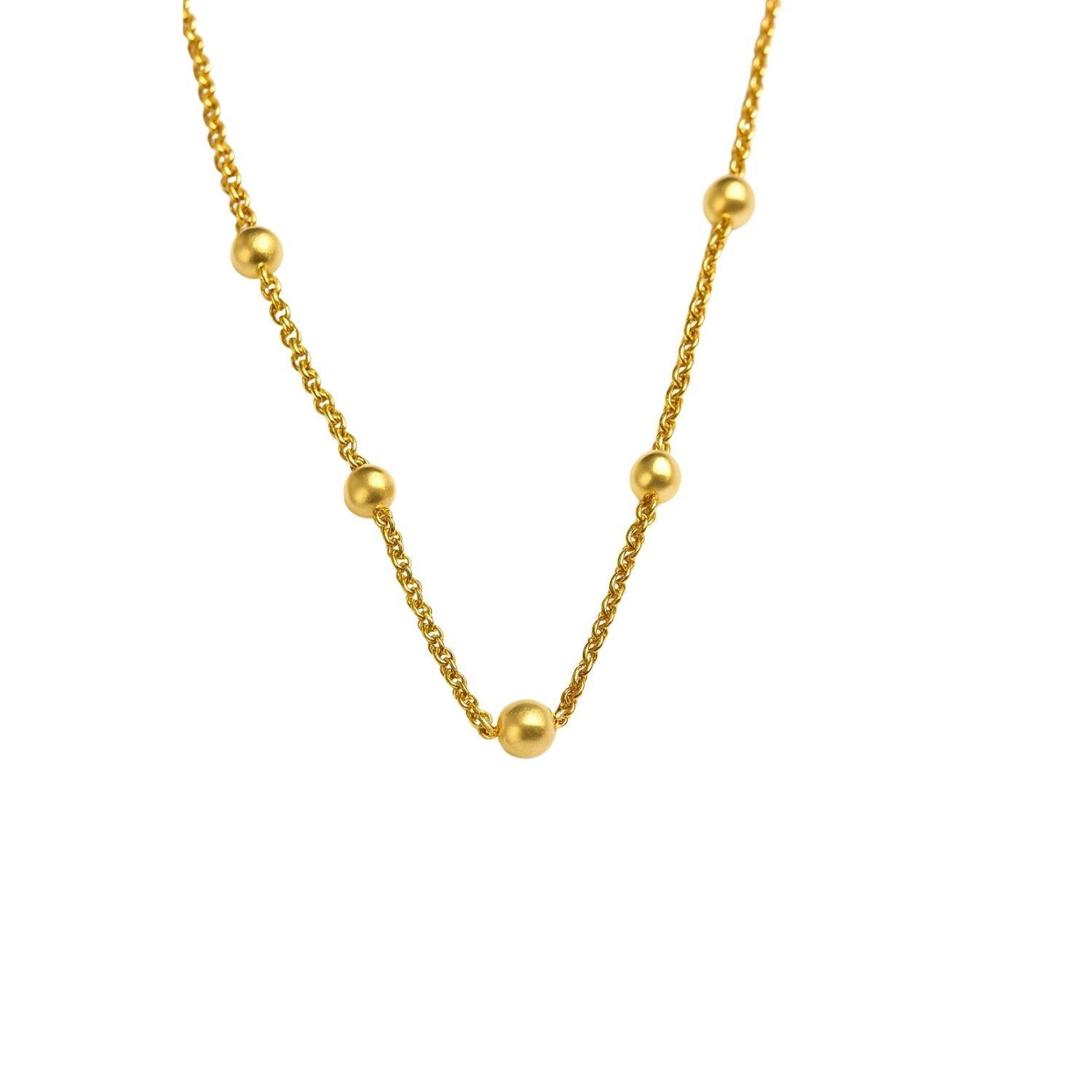 Collar Oro Amarillo 18kt Destellos-4