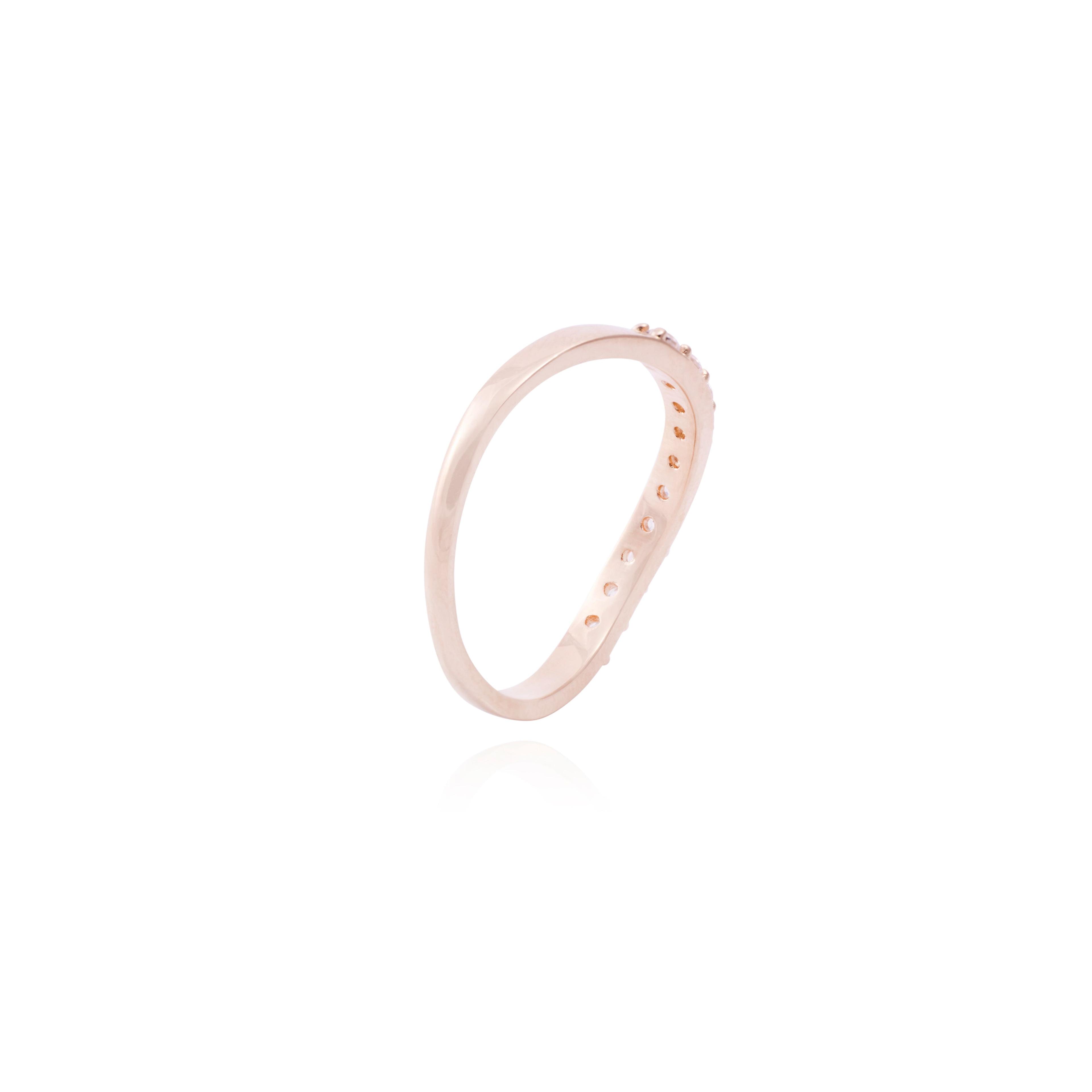 Anillo Oro Miel 18kt Reina Circonitas-2