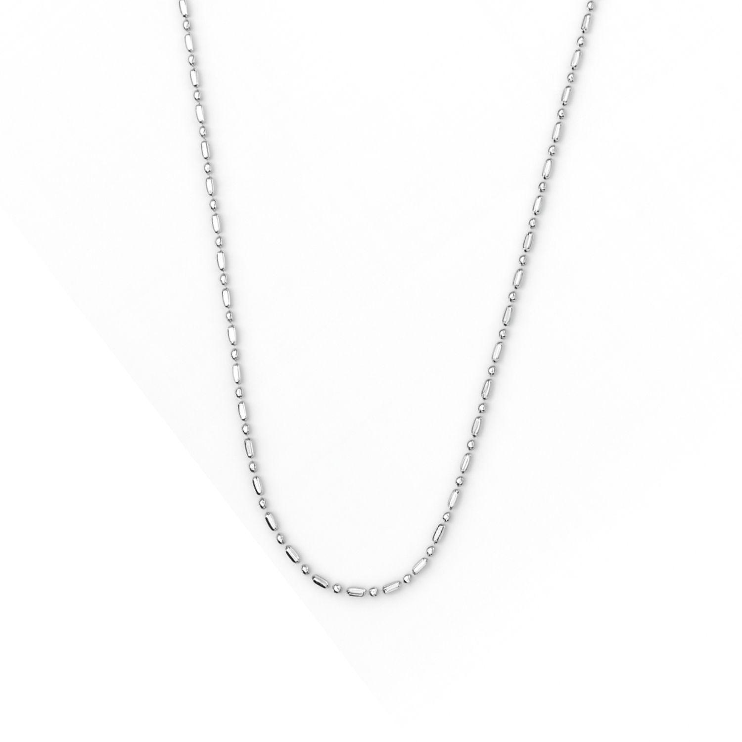 Cadena de Plata Esterlina 925 Bean-2