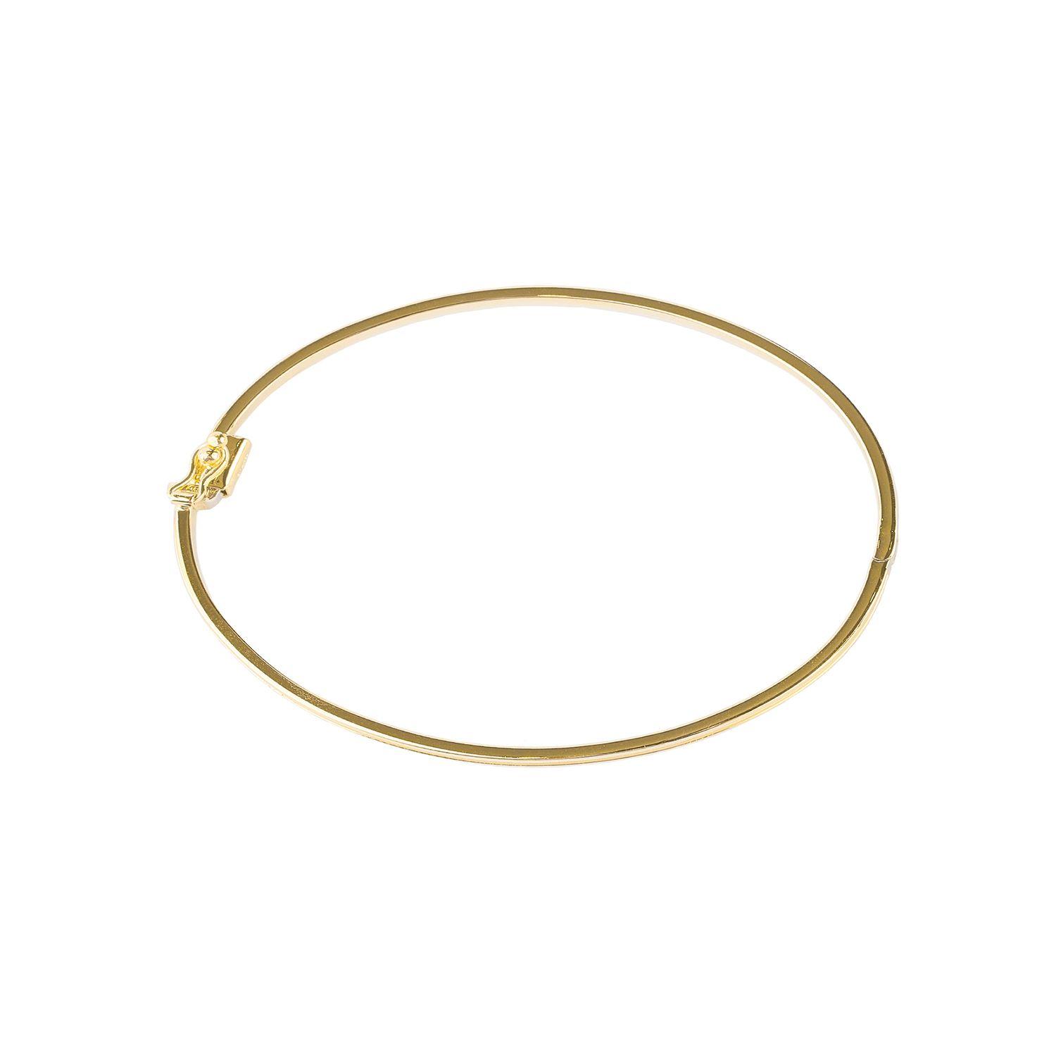 Pulsera de Oro 18kt Esclava Cerrada-0