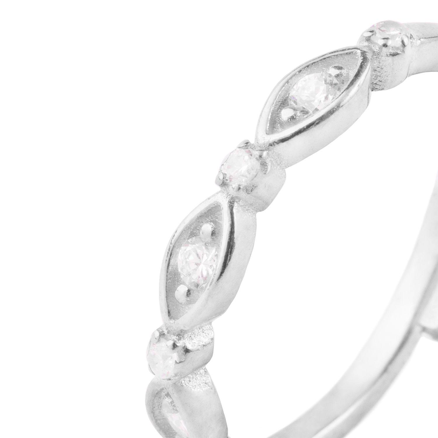 Anillo de Plata Esterlina 925 Ajustable Ovalado-1