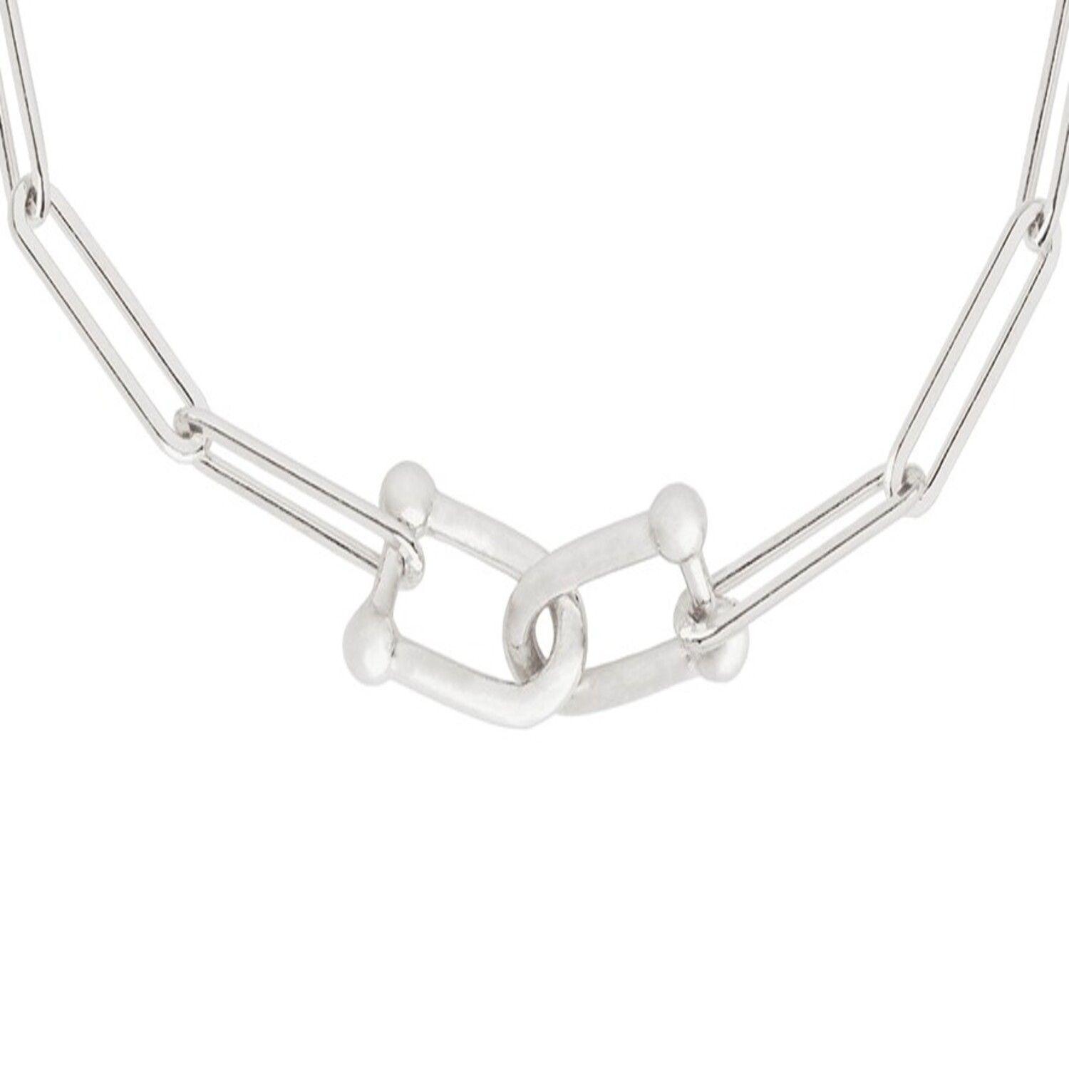 Pulsera de Plata Esterlina 925 Cadenas Eslabones-2