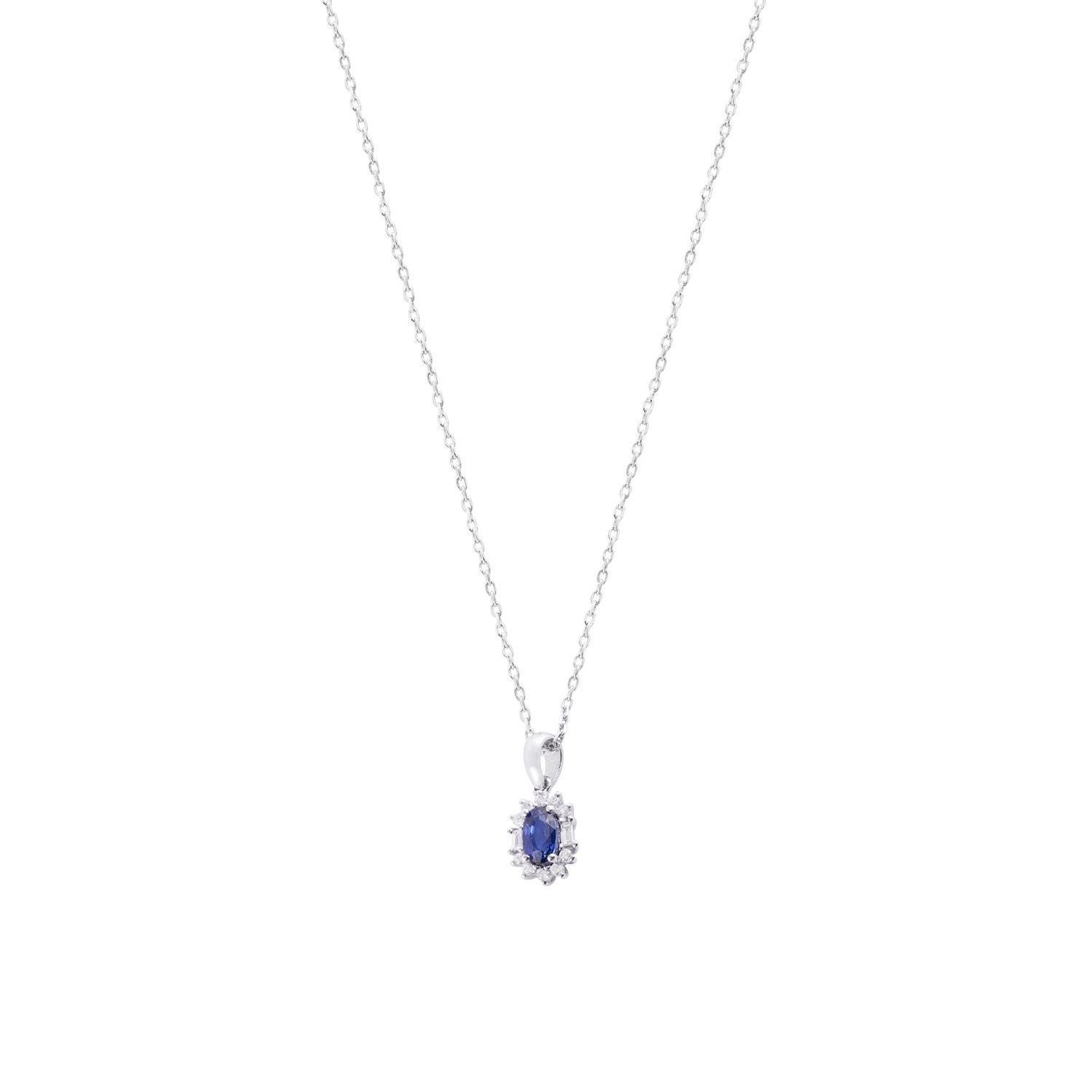Cadena de Oro de 18kt con colgante Lady 10 puntos-0