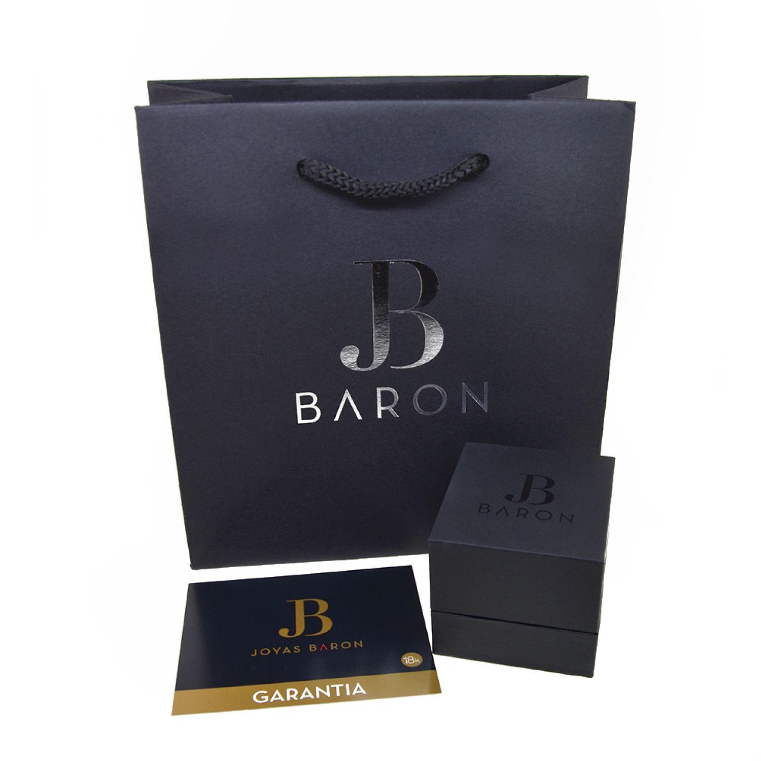 Aros de Oro 18kt Argolla Circón Pequeña-3