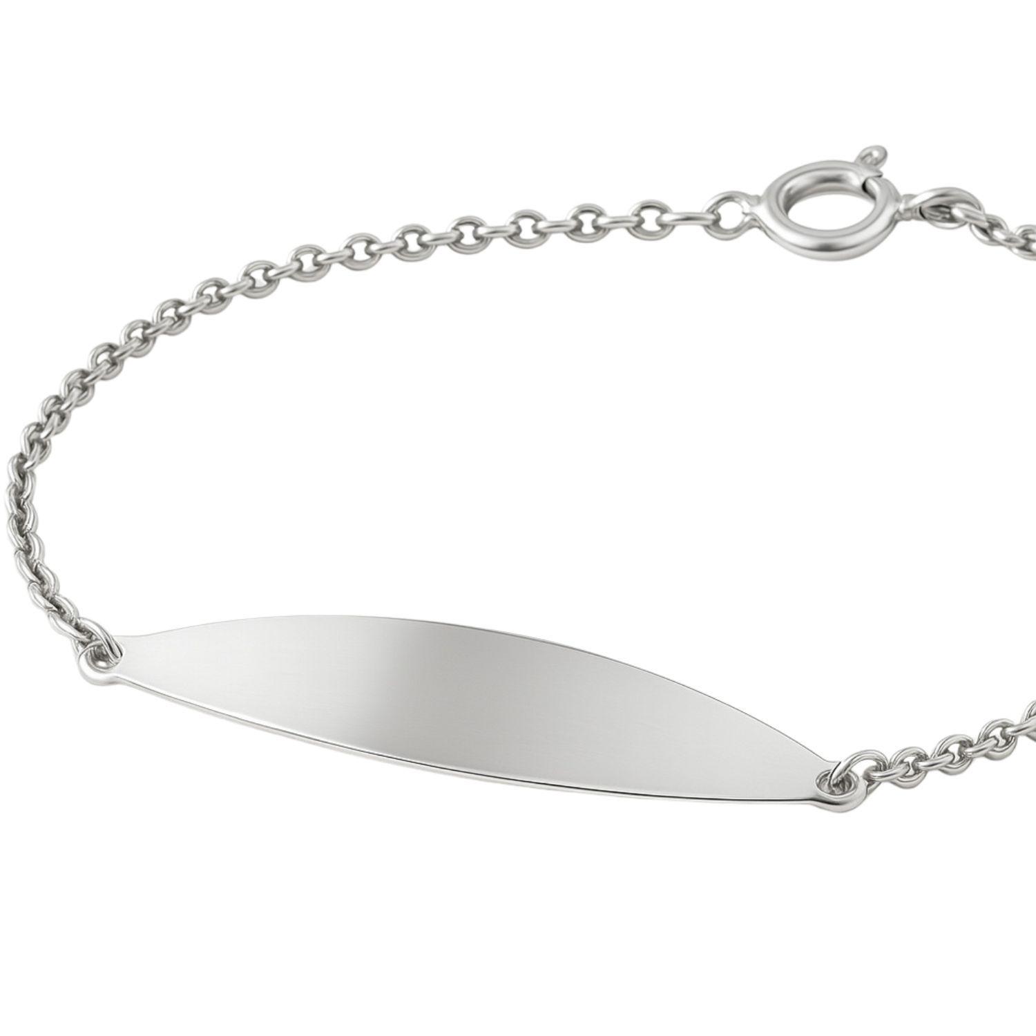 Pulsera Oro 18kt Placa Ovalada-5
