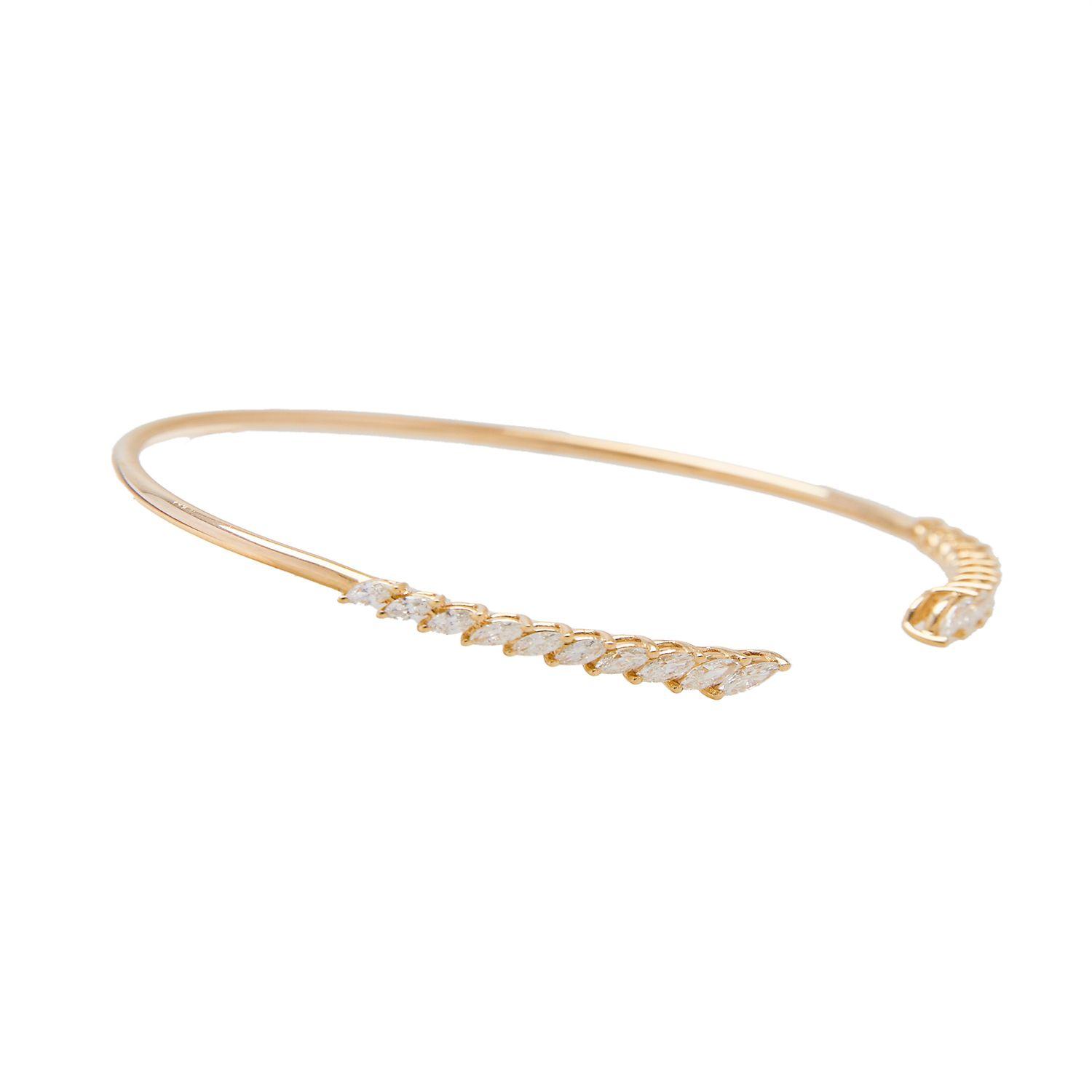 Pulsera Oro Amarillo 18kt Diamantes 1,14 Qts | Danielle Costantini-2