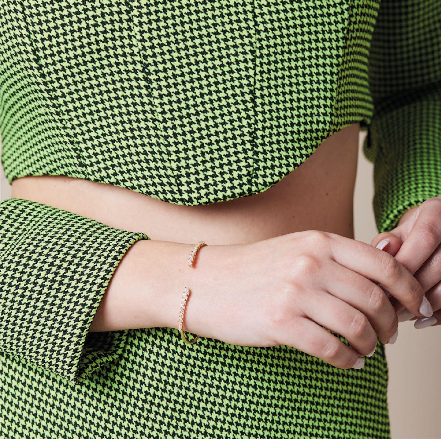 Pulsera Oro Amarillo 18kt Diamantes 1,14 Qts | Danielle Costantini-3