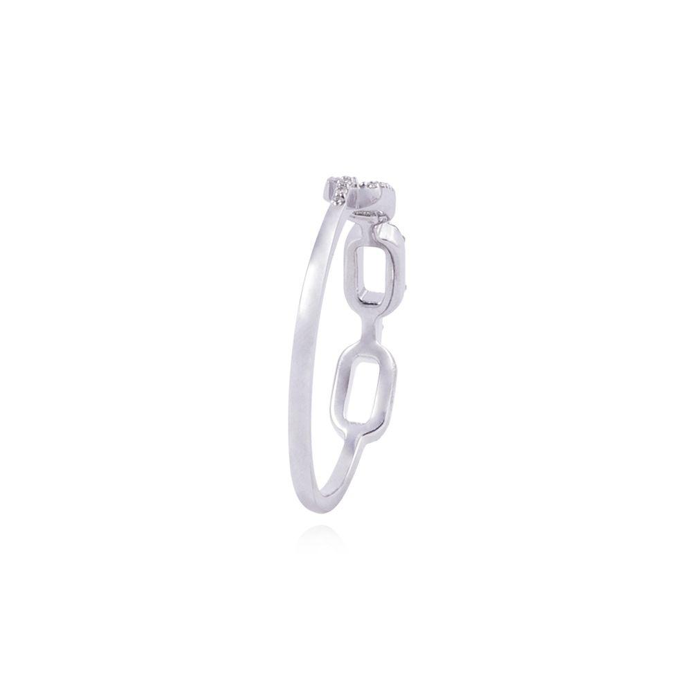 Anillo de Oro 18kt Eslabones cadena-2