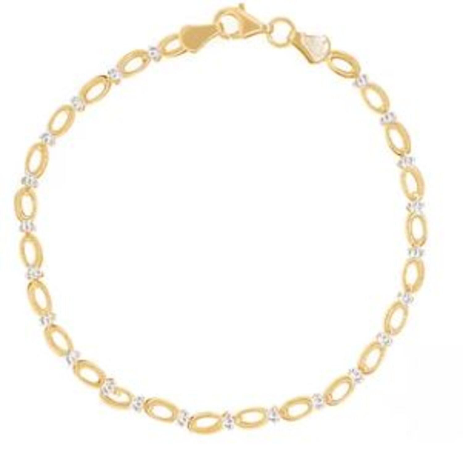 Pulsera Oro 18kt Bicolor.-0